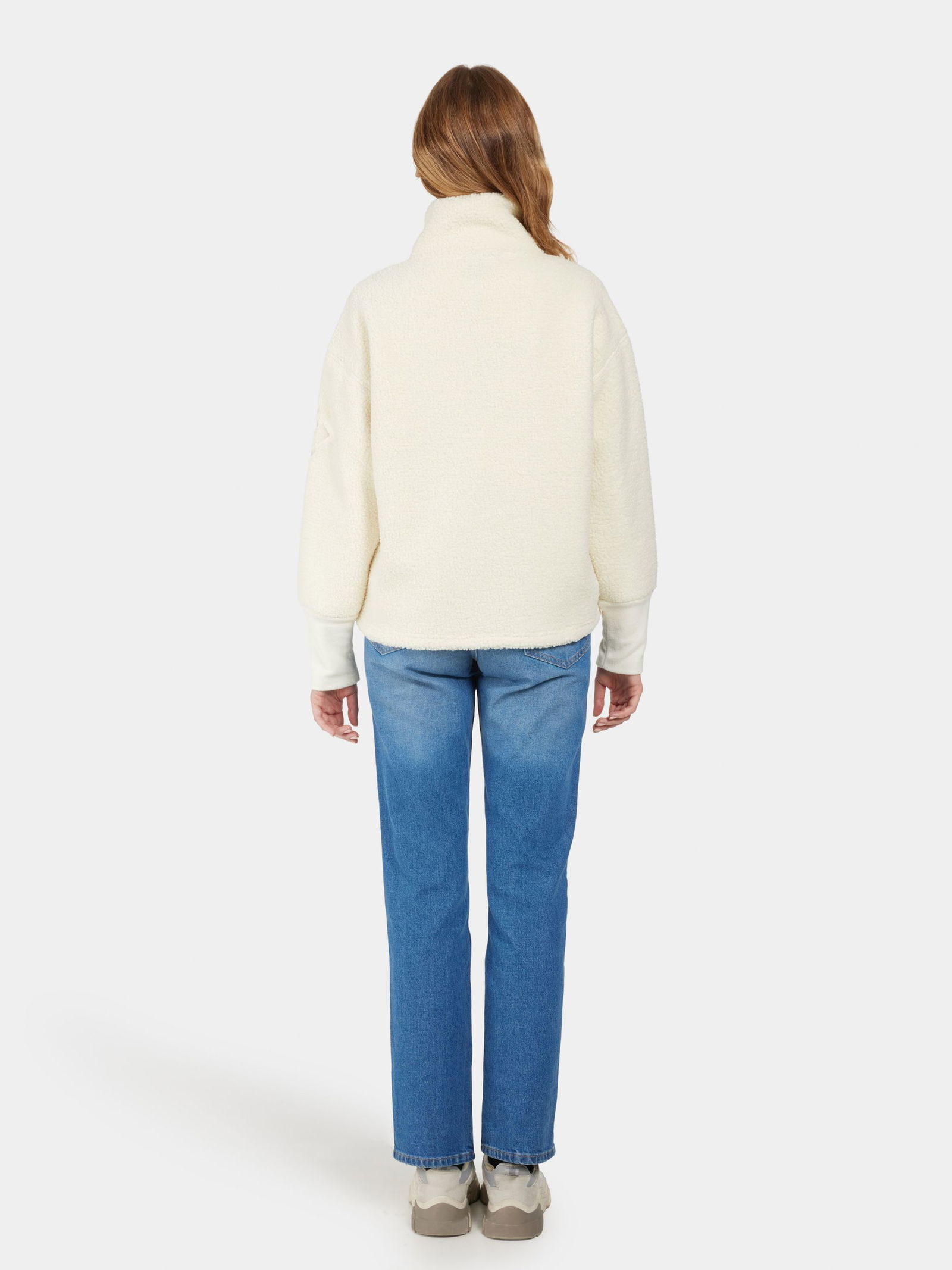 Didriksons | Didriksons Fleecejacke Softshelljacke "Mella FZ" | 38 | white foam