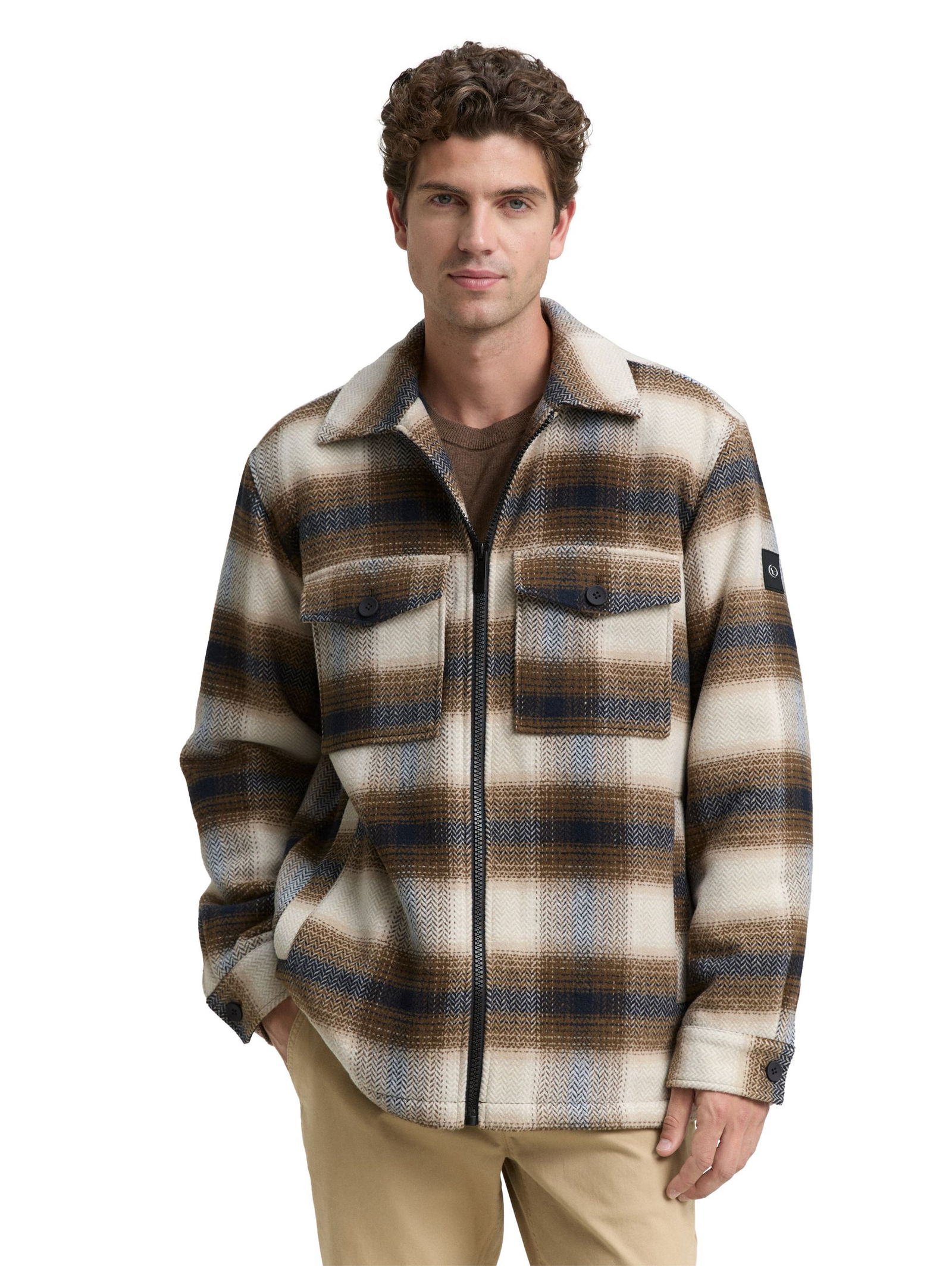Tom Tailor | Overshirt mit Karomuster | XXL