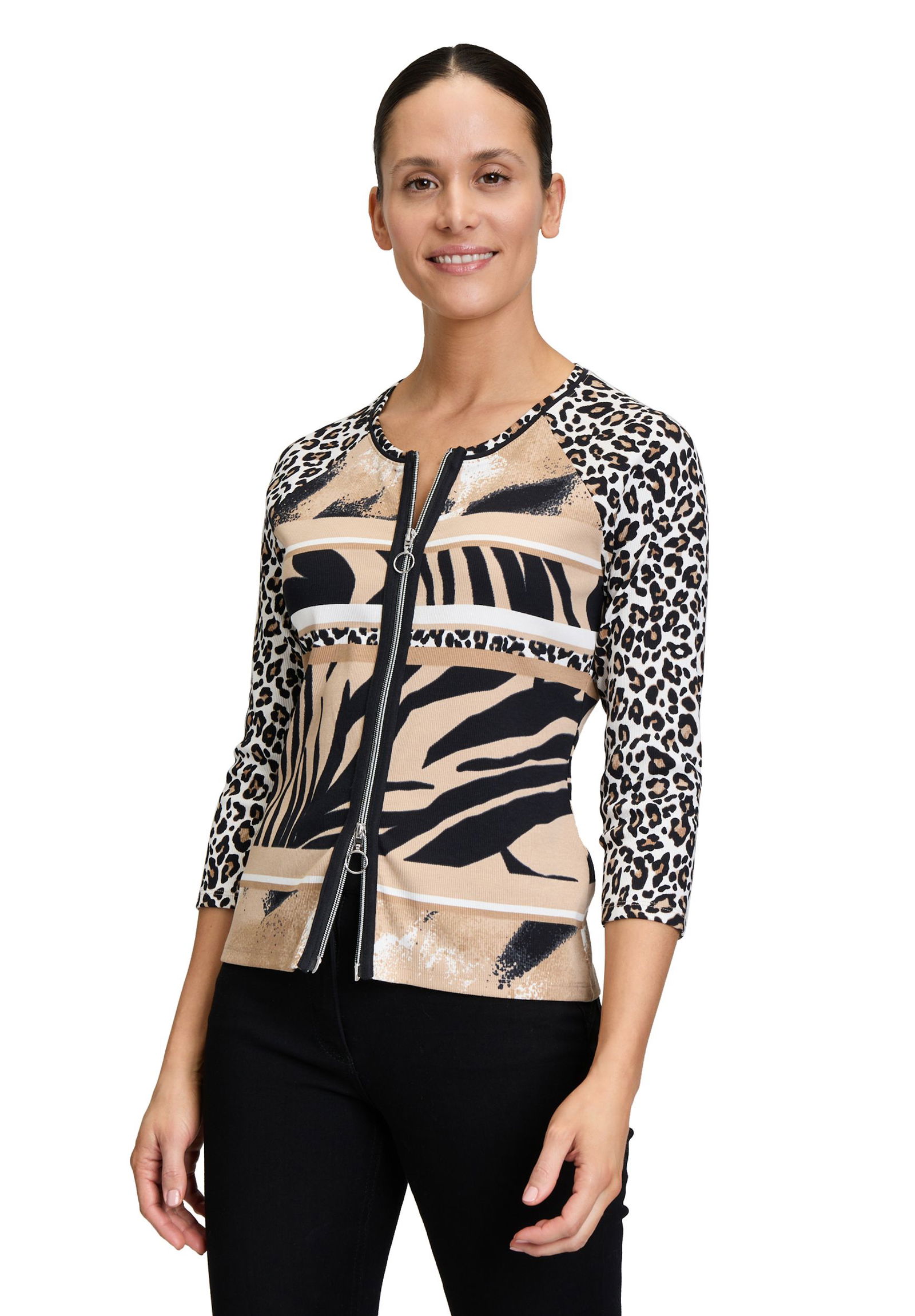 Betty Barclay | Betty Barclay Strickjacke | Cardigan | 40 | schwarz/braun
