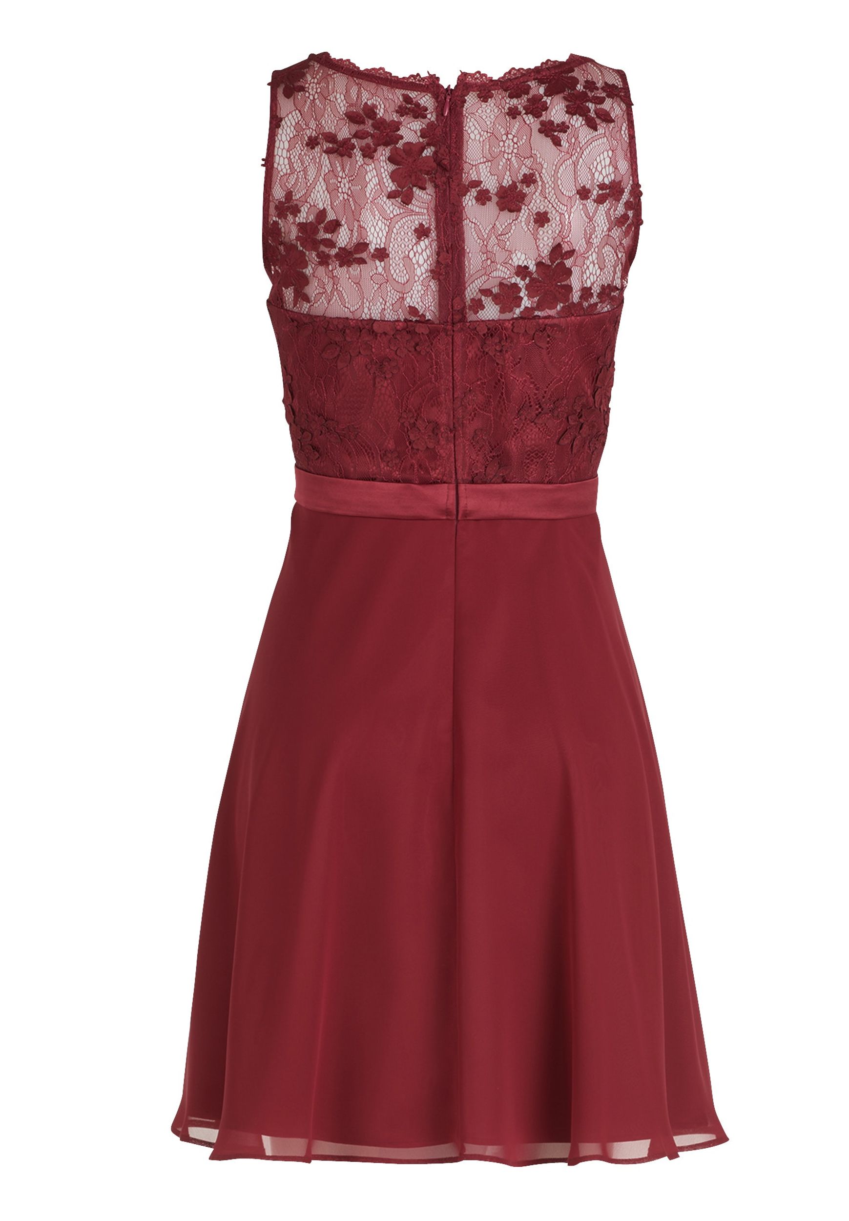 VM by Vera Mont |  VM by Vera Mont Kurzes Kleid  | 42 | dark burgundy