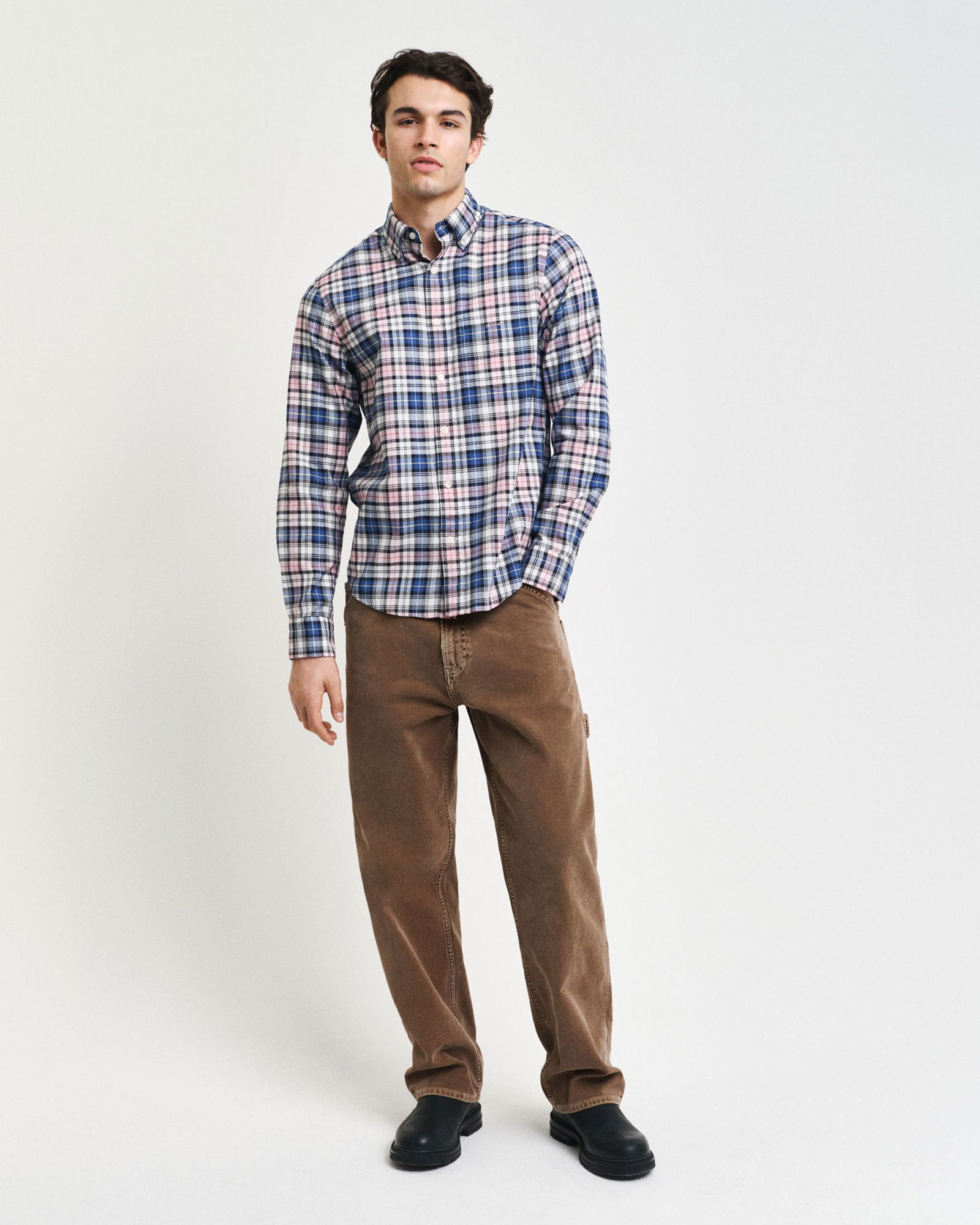 Gant | Gant Hemd Regular Fit | L | dusty pink