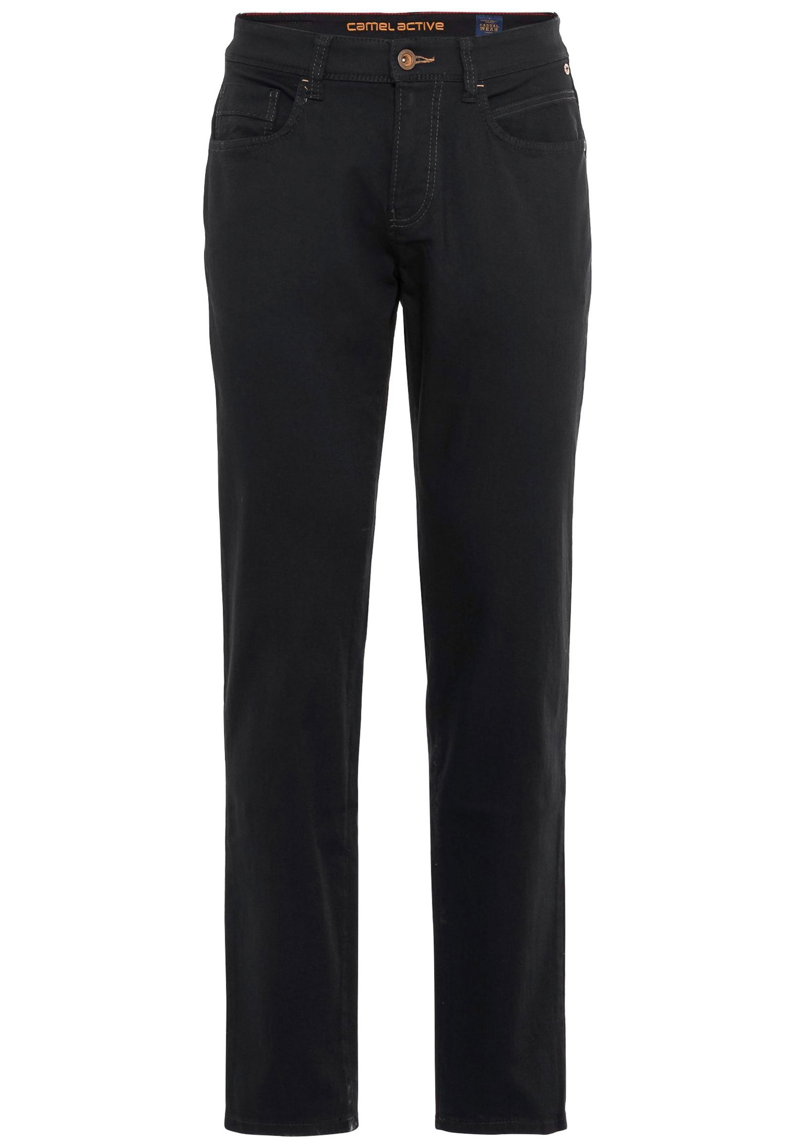54a33568487eb3ec512b28d5754bab2d Camel Active Regular Fit 5-Pocket Jeans Forever Black