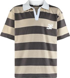 Blue Effect Oversize Polo Shirt #2