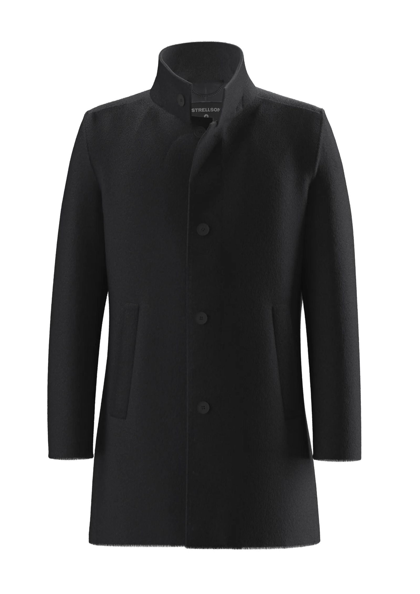 Strellson |  Strellson Wollmantel "Finchley 2.0" | 58 | black