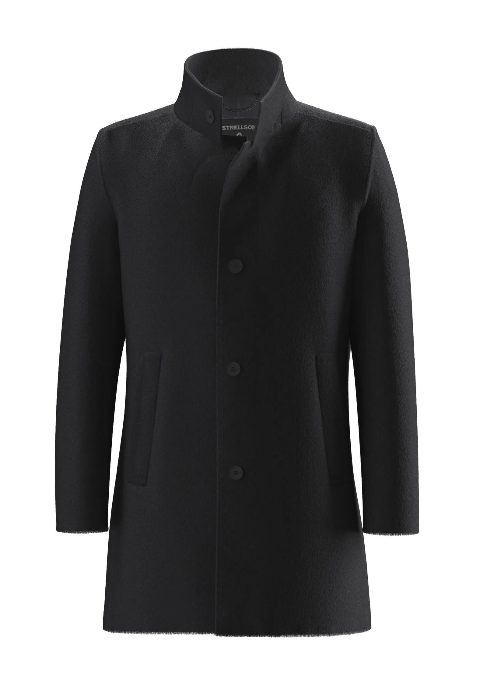 8a3a470ecffaa1f0d17f7fcb613d25eb Strellson | Strellson Wollmantel "Finchley 2.0" | 58 | black
