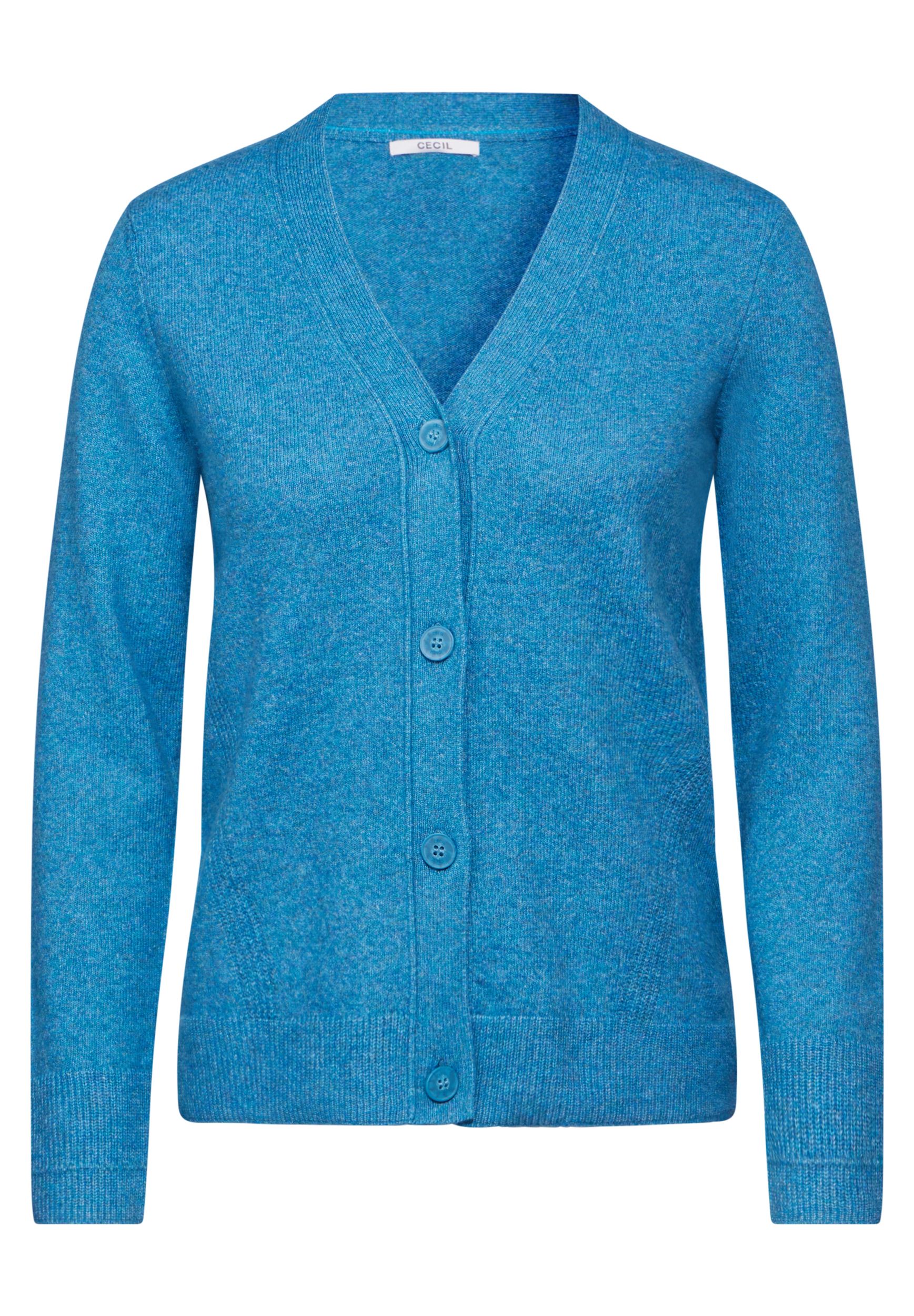 CECIL |  CECIL Strickjacke | Cardigan  | XXL | aqua melange