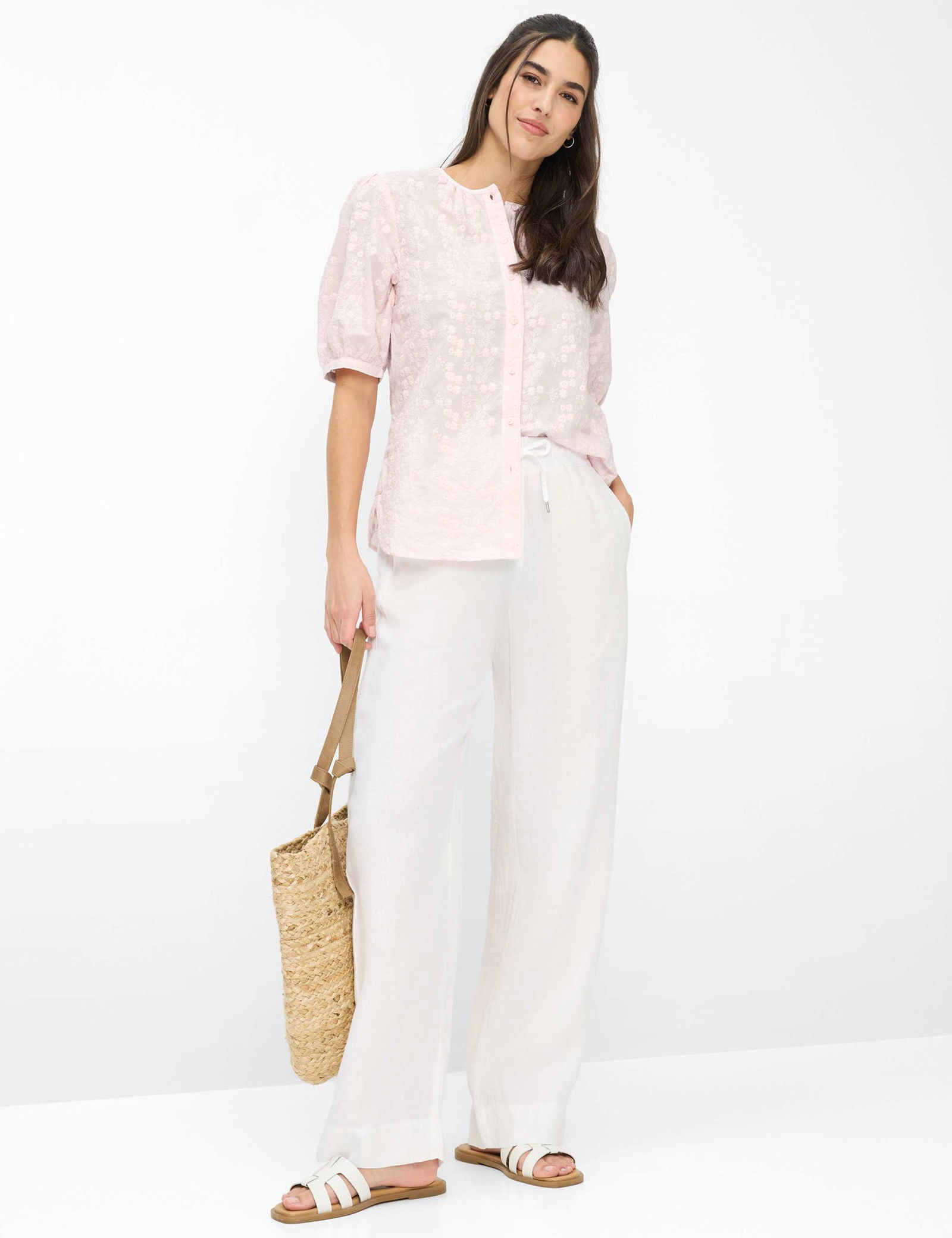 Brax |  Brax Leinenhose  | 48 | white