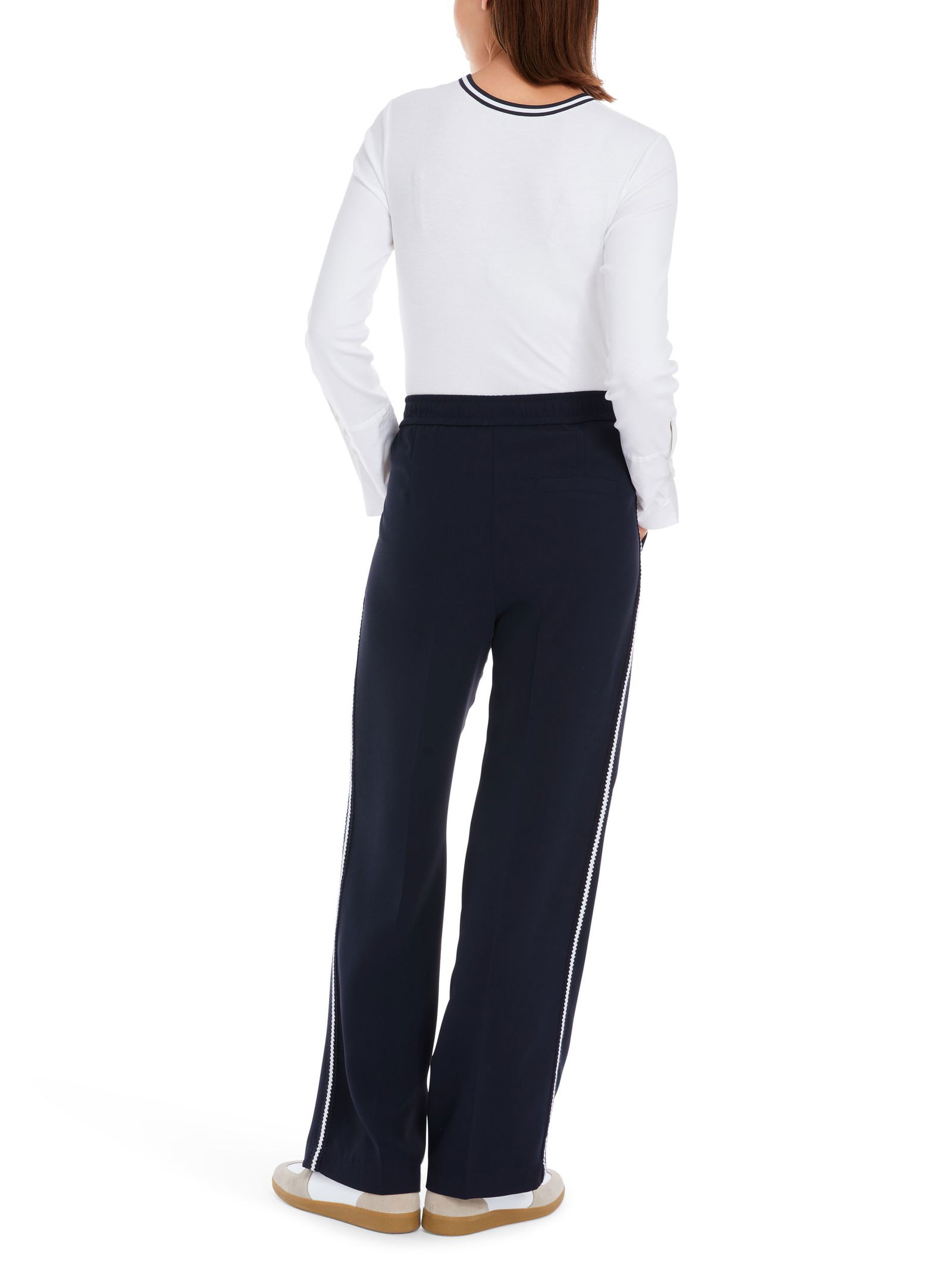 Marc Cain Sports |  Marc Cain Sports Schmale Hose  | 40 | navy