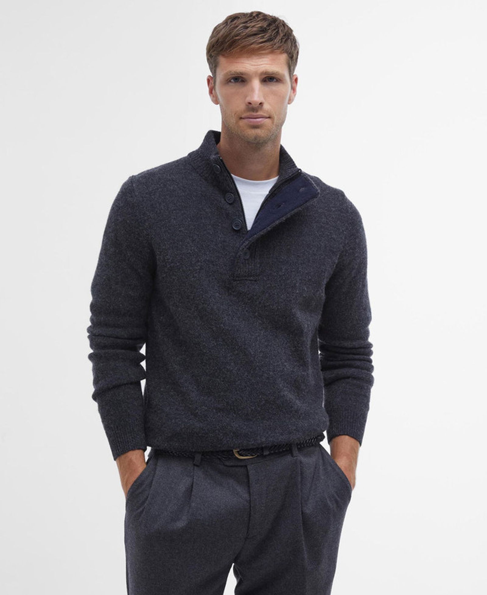 c99e1c7a1abbd15e26adfc3cc49c795d | BabourEssential Pullover | XL | charcoal