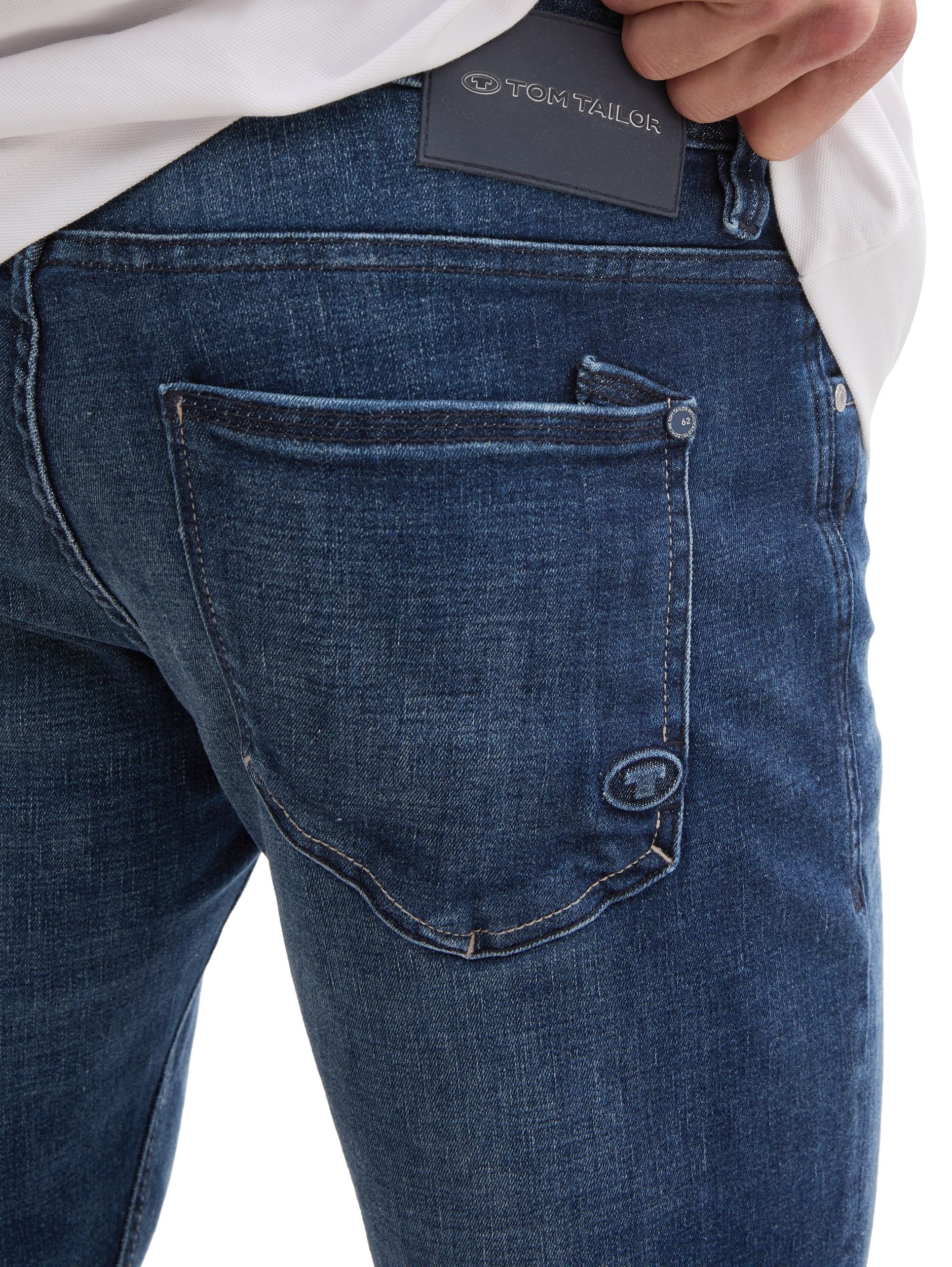 Tom Tailor |  Tom Tailor Regular Fit Jeans  | 40/32 | used dark stone blue denim