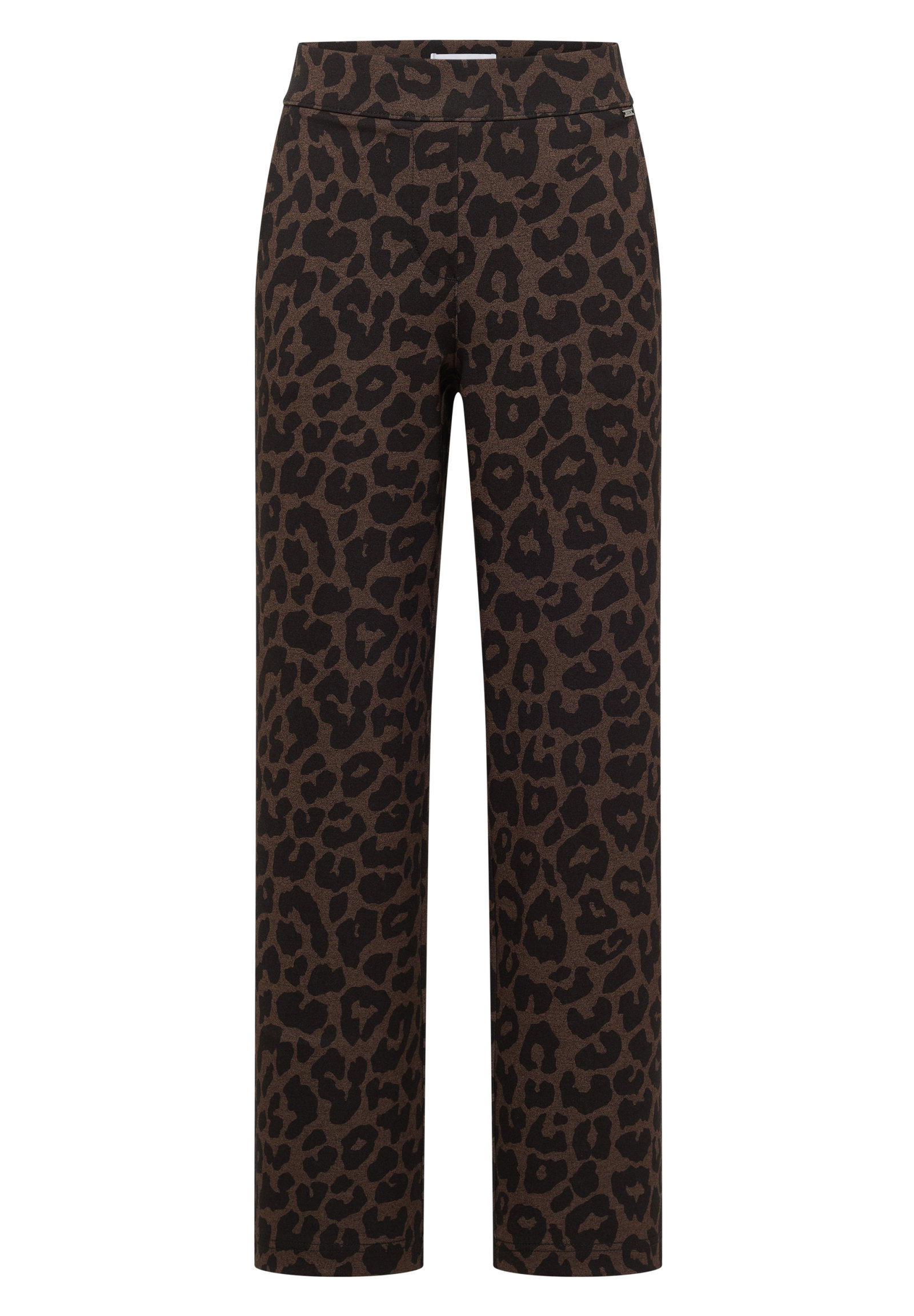 TOS Style Neele Straight AOP, dark toffee brown #1