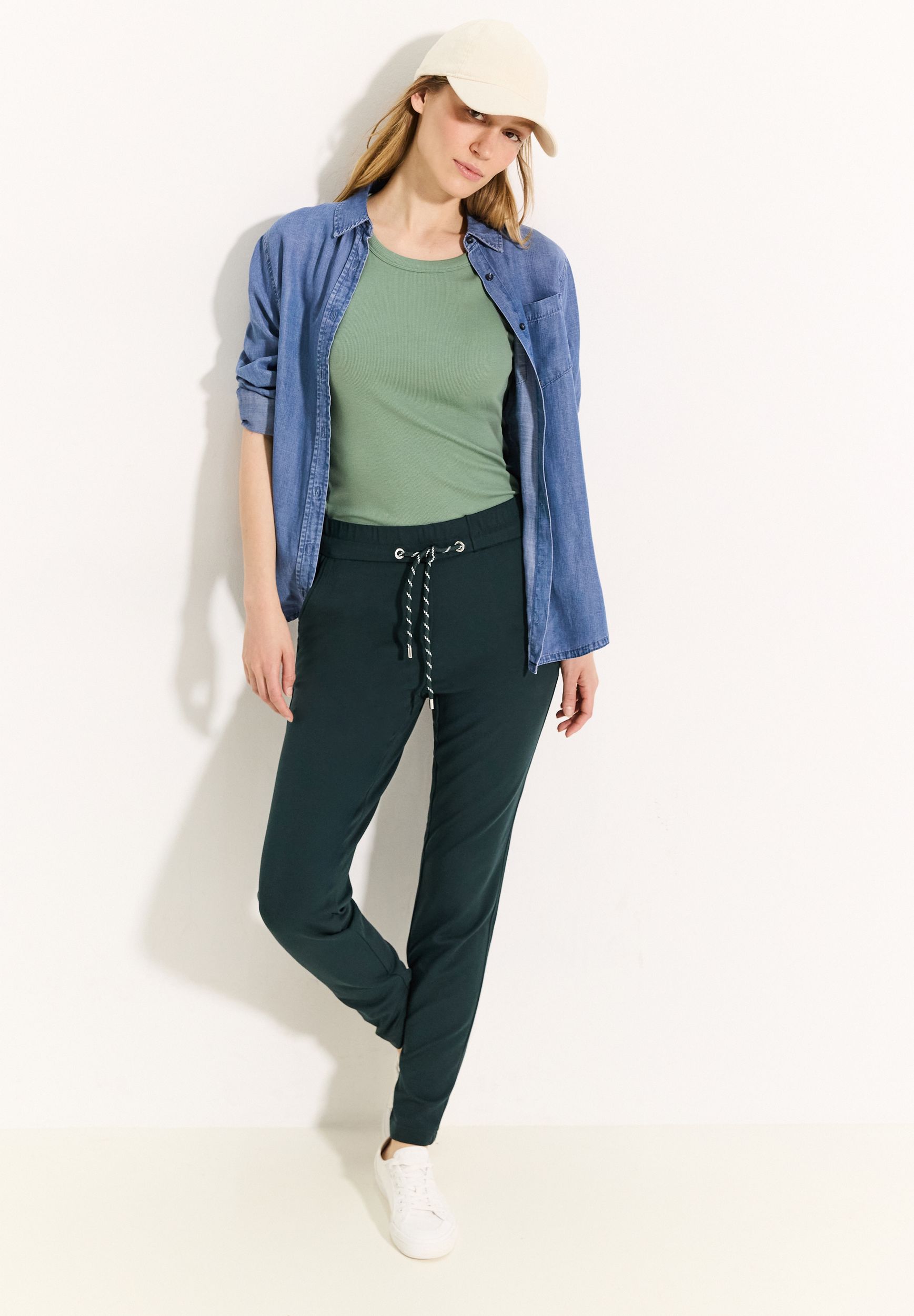 CECIL |  CECIL Skinny Jeans  | fir green