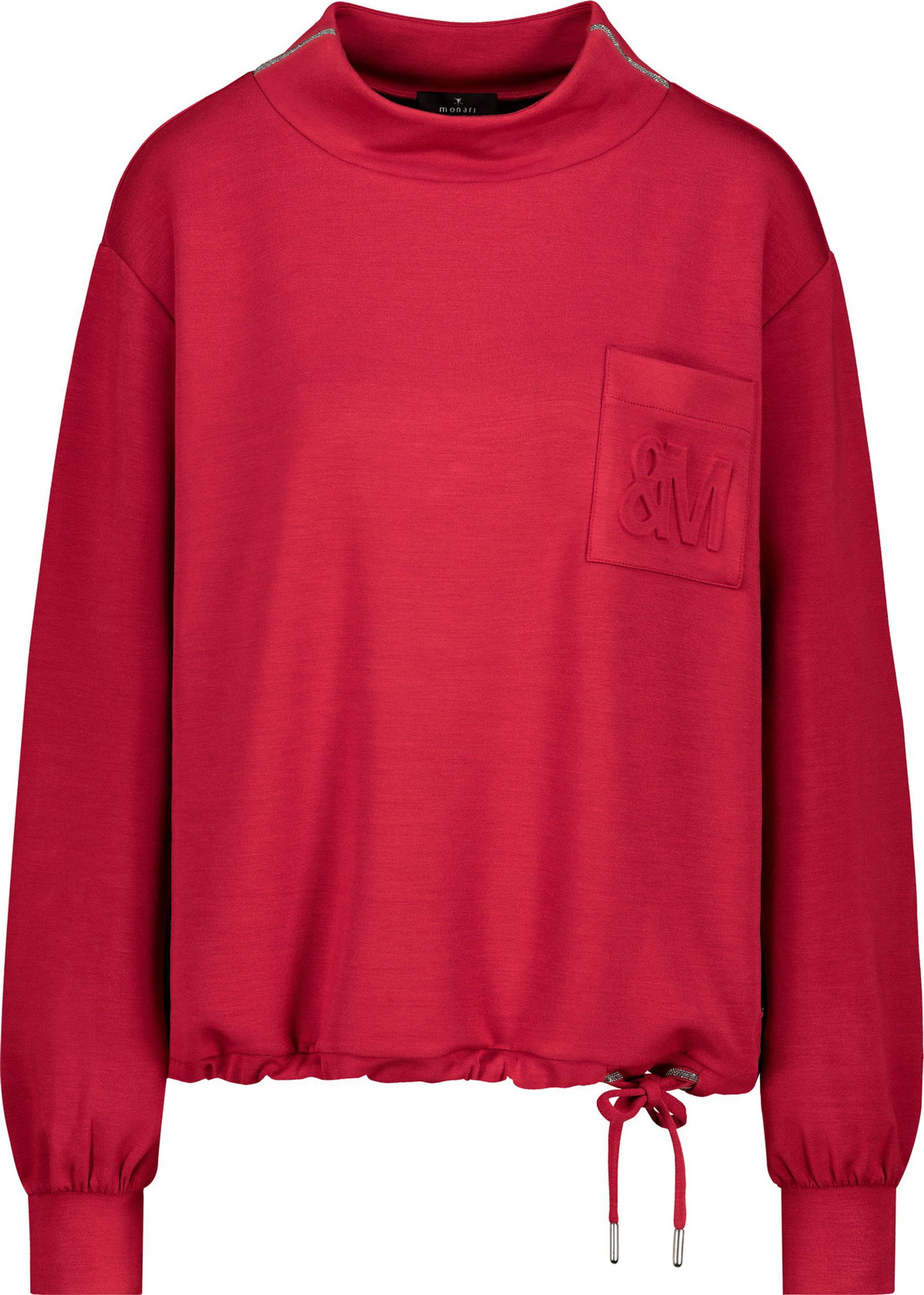 Monari | Sweatshirt, chimney red | 38