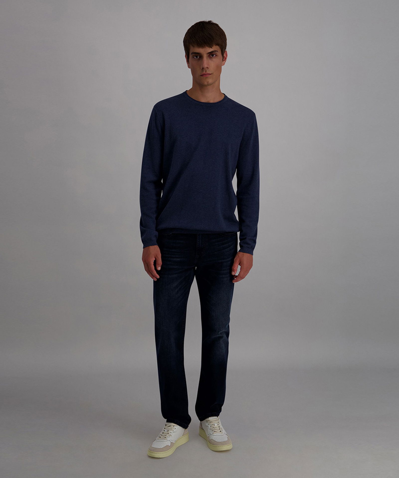 Pioneer | Pioneer Handcrafted 5-pocket "Rando" | 40/34 | dark blue used whisker