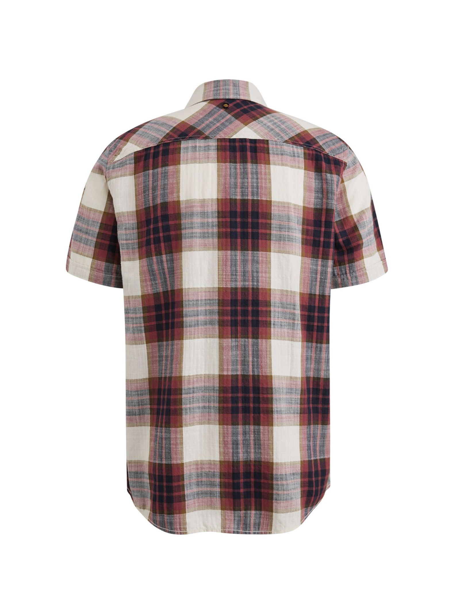 PME Legend |  PME Legend Kurzarmhemd "Ctn Slub Herringbone Check" | XXL | 2012_4021