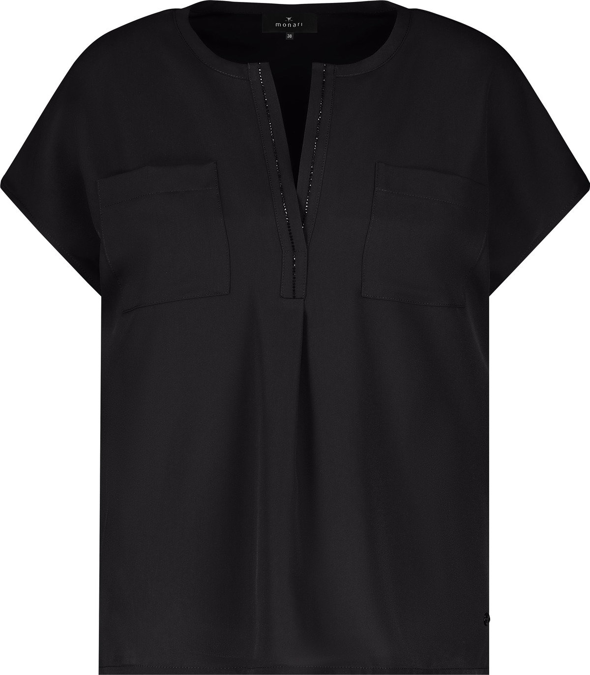 Bluse, schwarz #1