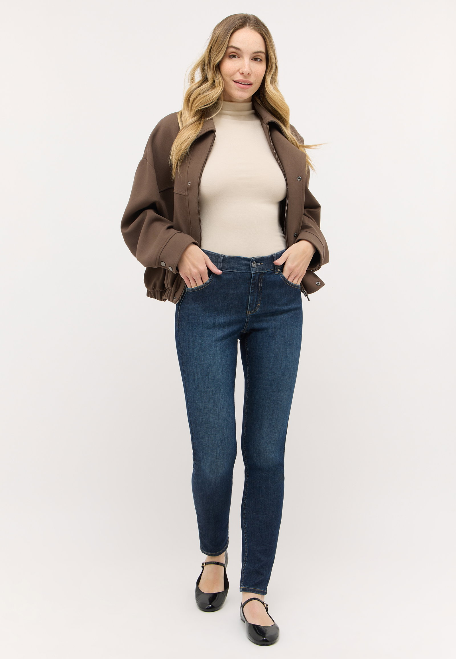 SKINNY SHAPE, dark indigo used #4