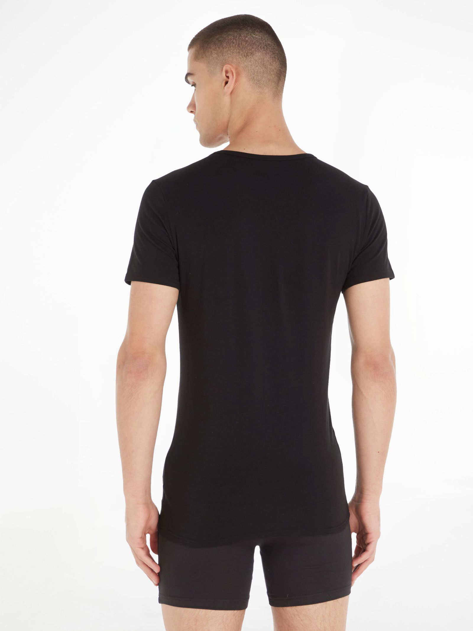 872416c4283dc6c329d4df9292bbb1ab | STRETCH CN TEE SS 3PACK | XXL | BLACK