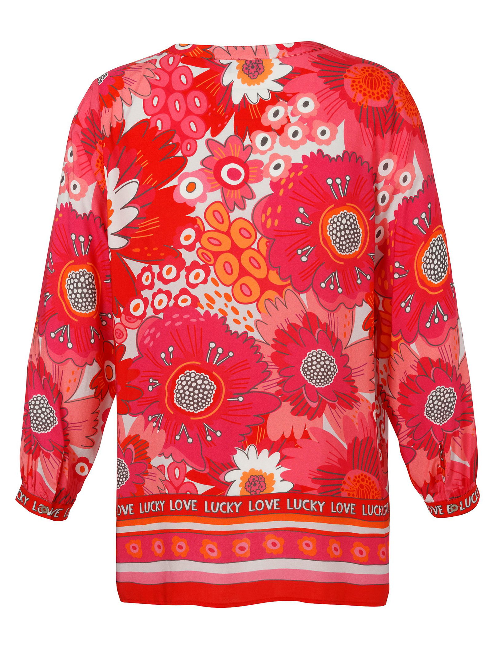 6a5767f4e446edd59bca6187e3ae3bc4 VIA APPIA DUE |  VIA APPIA DUE Druckbluse  | 44 | rot multicolor