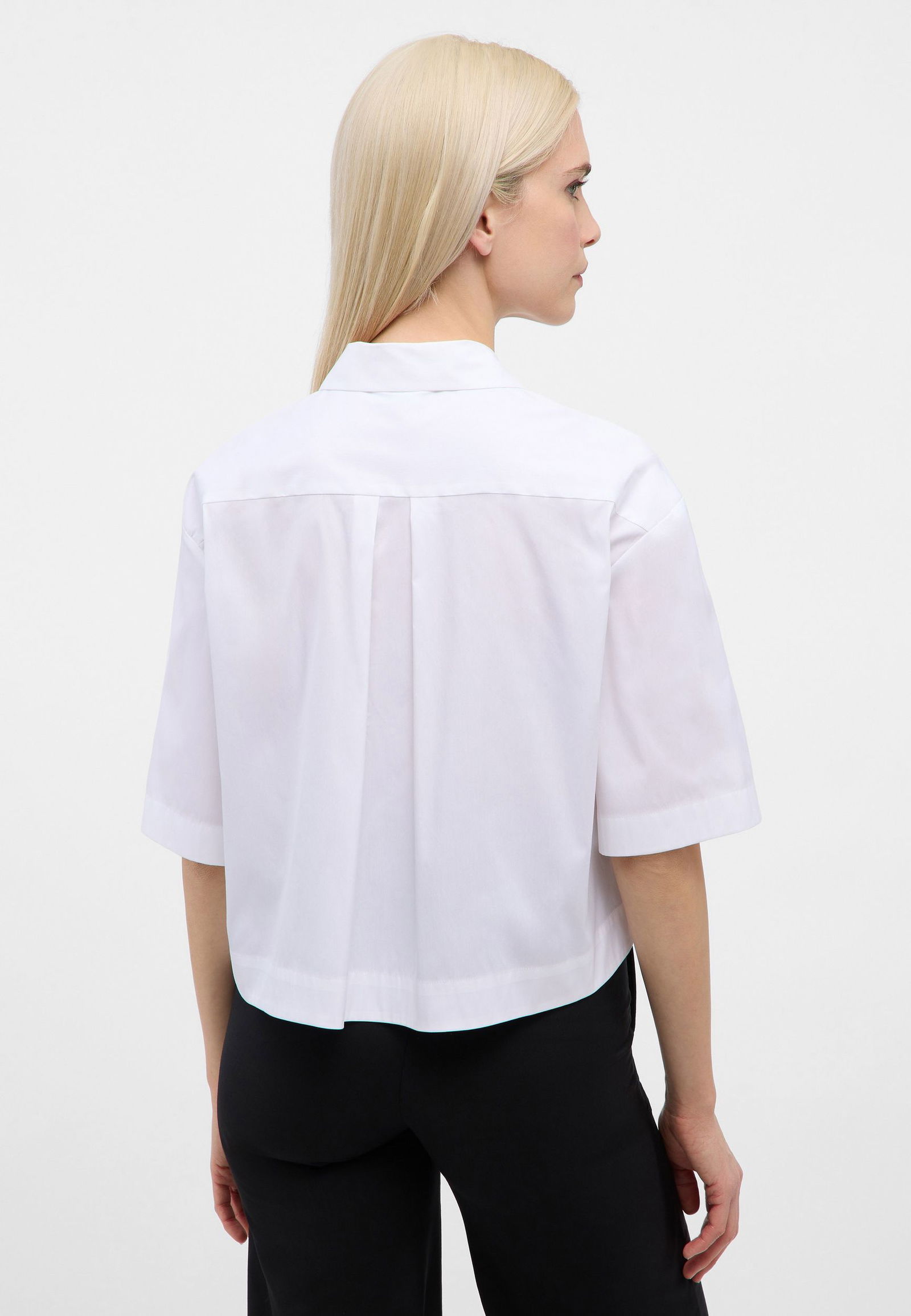 Eterna |  Eterna Businessbluse  | 34 | weiß