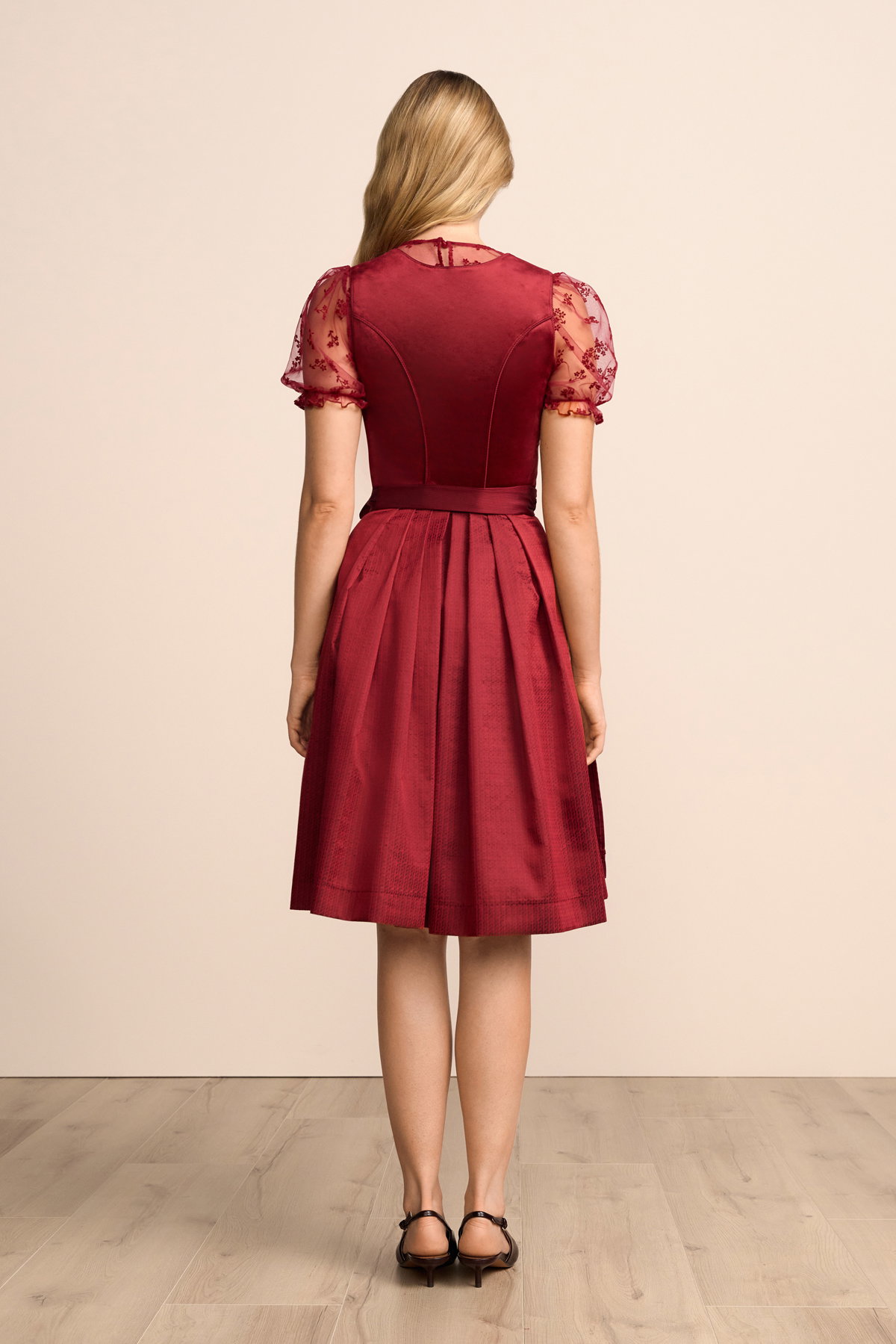 Krüger Madl Dirndl Mididirndl aus Samt 60cm #2