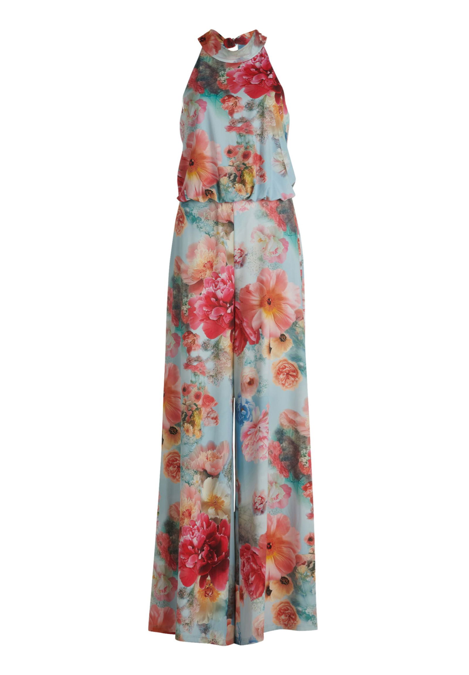 |  Overall Lang ohne Arm, Blue/Rosé | 42