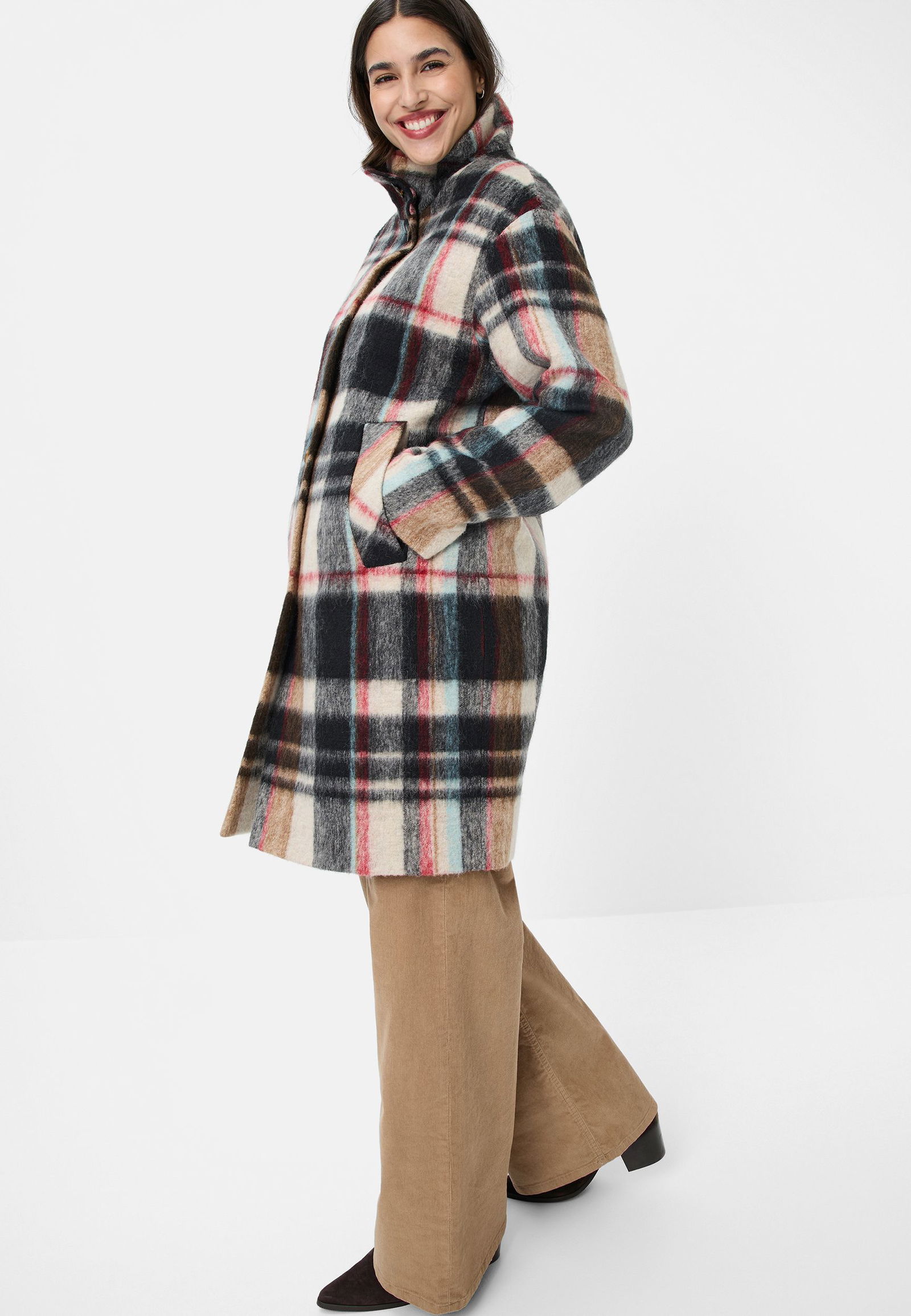 Fuchs & Schmitt |  Fuchs & Schmitt Strickkurzmantel | 44 | 11507_7060