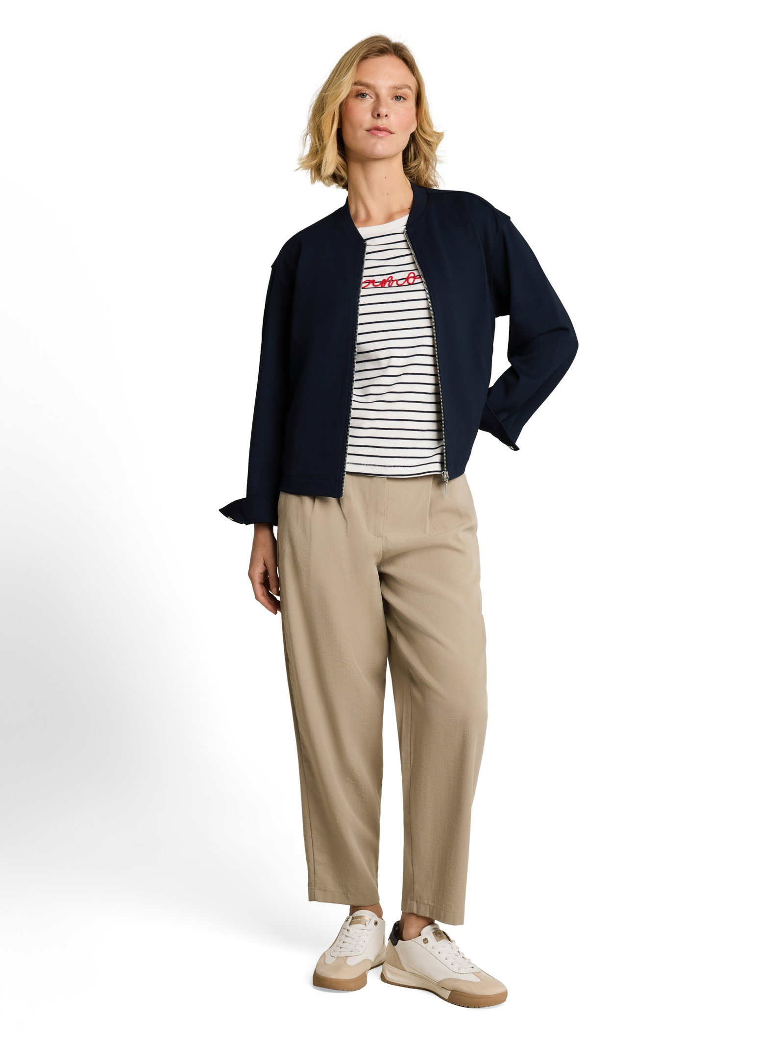 blazer bomber style, sky captain blue #3