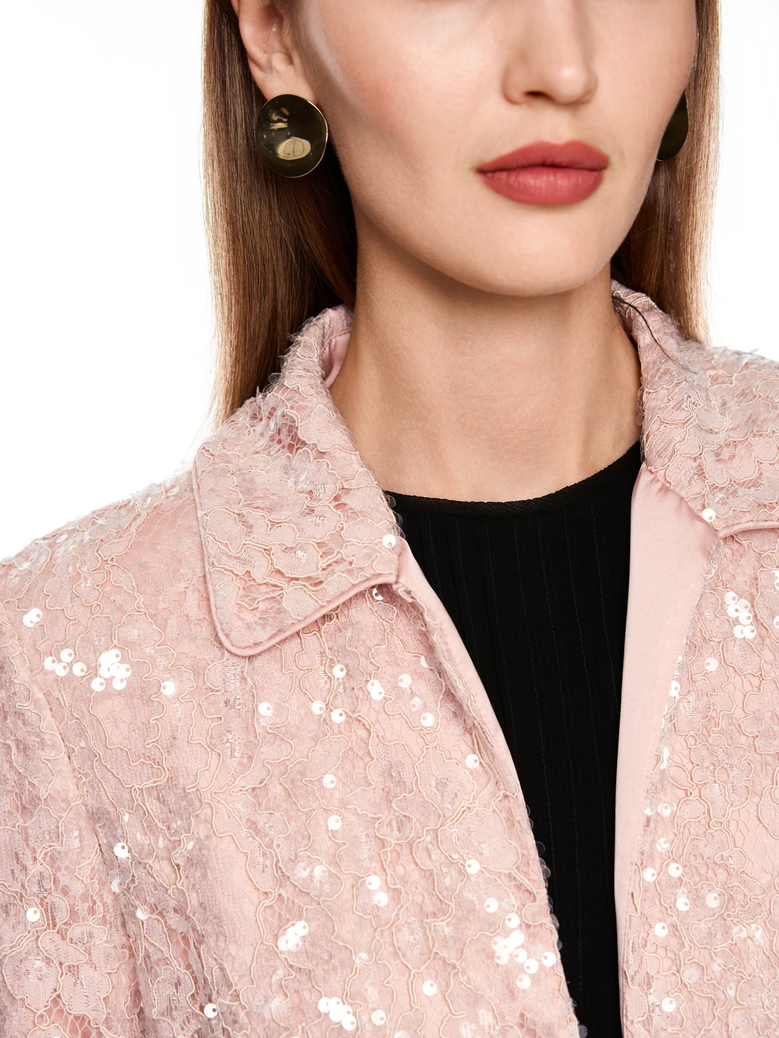 Jacke mit Spitze und Pailletten #4