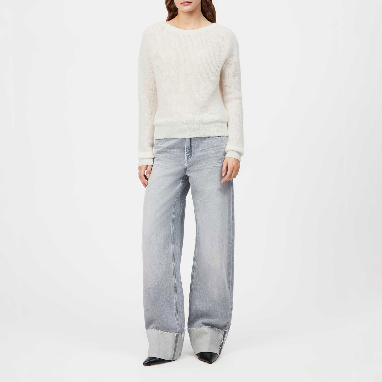 Drykorn |  Drykorn Gertija Strickjacke in luxuriösem Suri Alpaka-Mix | L | beige