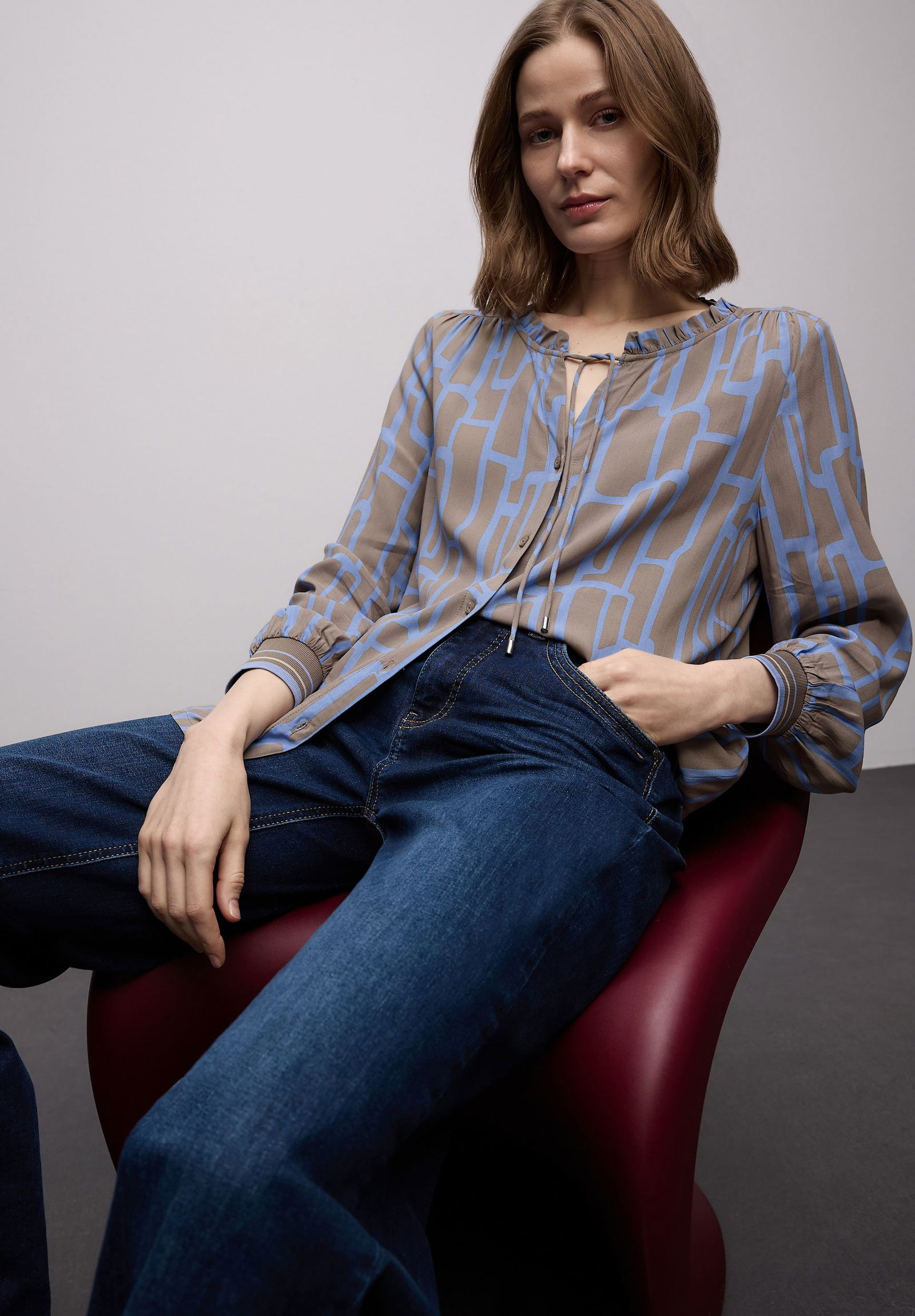 Street One |  Street One Druckbluse  | 42