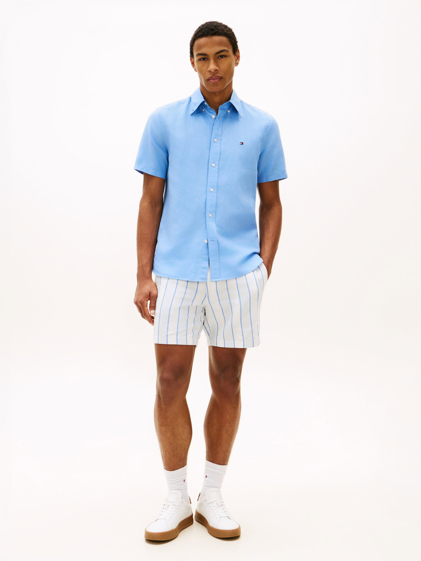 Tommy Hilfiger |  Tommy Hilfiger Hemd Regular Fit  | XL | cloudy blue