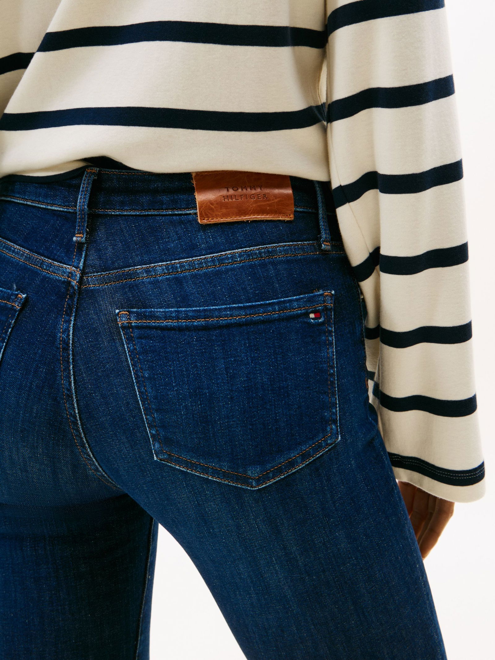 Tommy Hilfiger |  Tommy Hilfiger Skinny Jeans  | 28/30 | polka dot flag geo desert sky