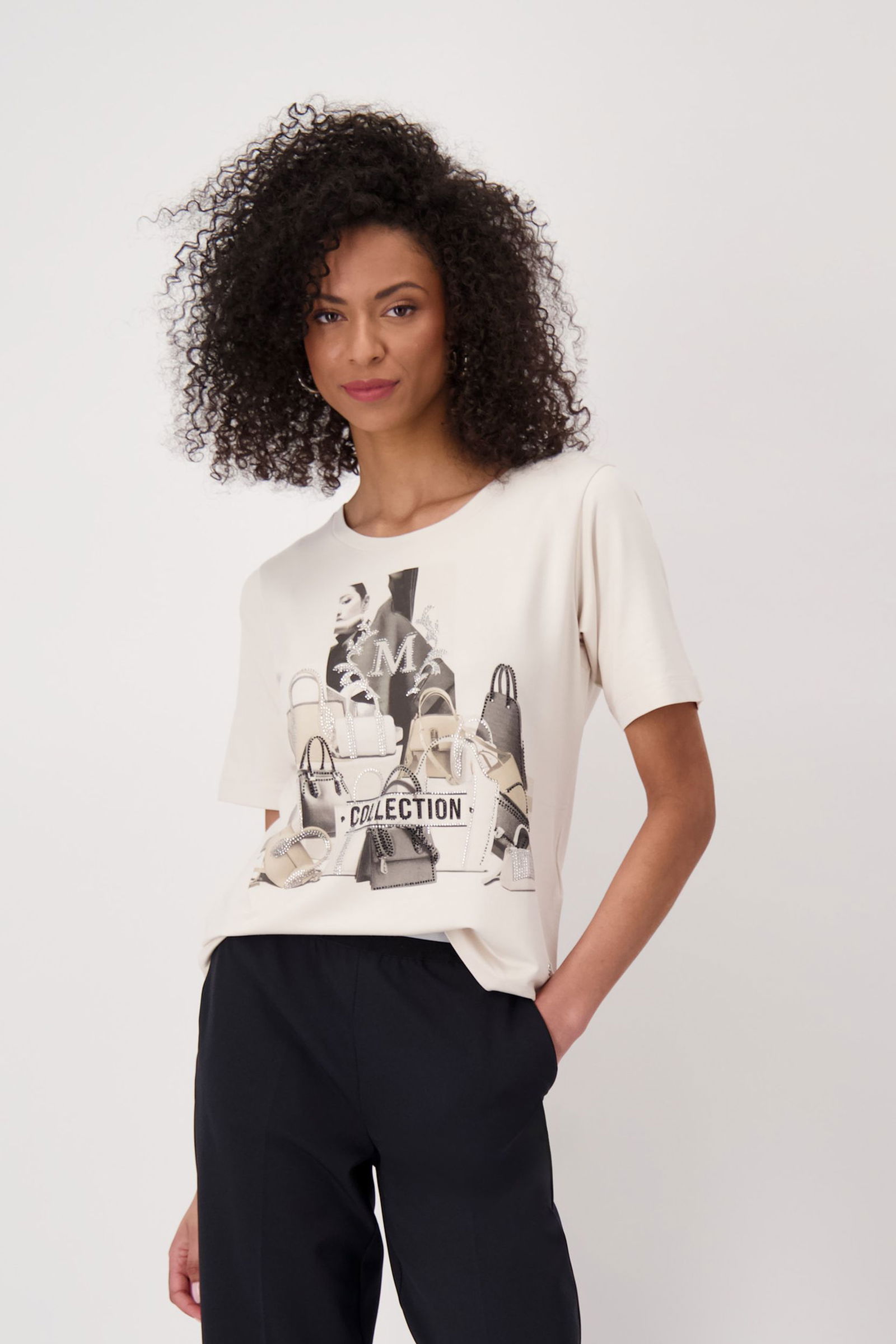 Monari |  T-Shirt, seashell | 44