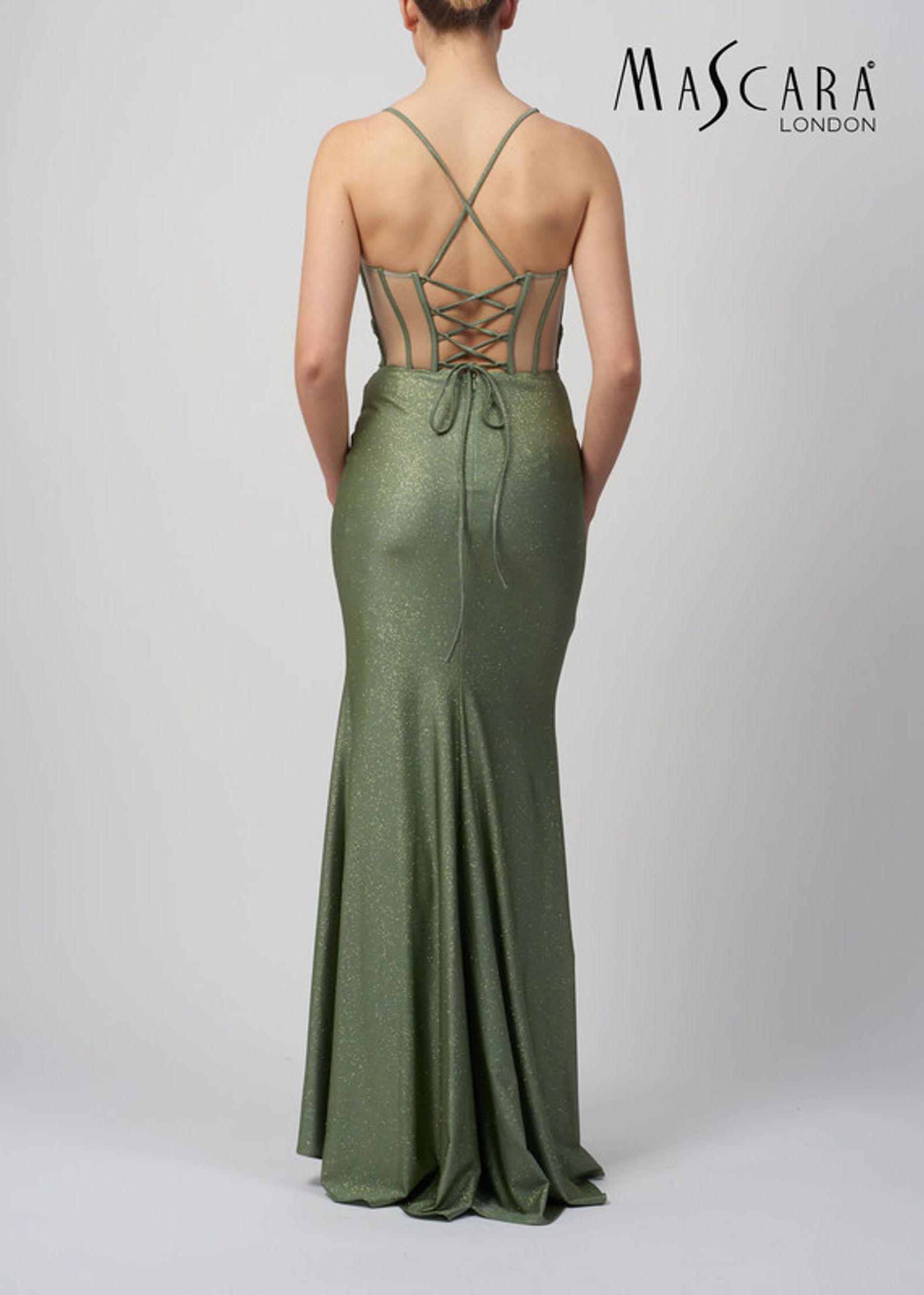 Mascara London |  Mascara London Langes Kleid  | 36 | hellgrün