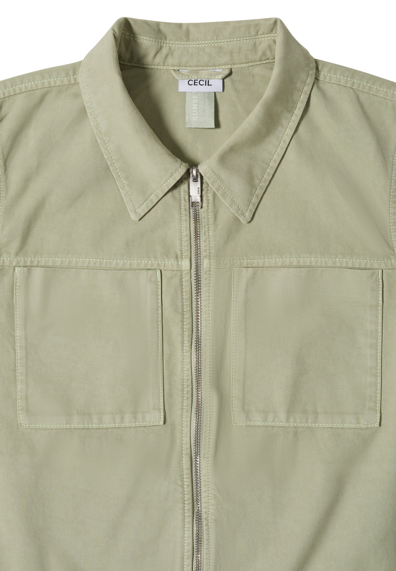 TOS Cotton Twill Jacket, raw matcha lime #2