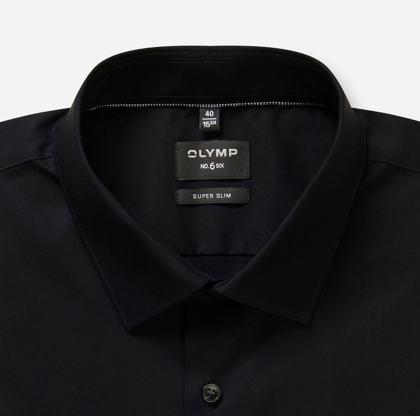 Olymp |  Olymp Hemd Super Slim | 44 | schwarz