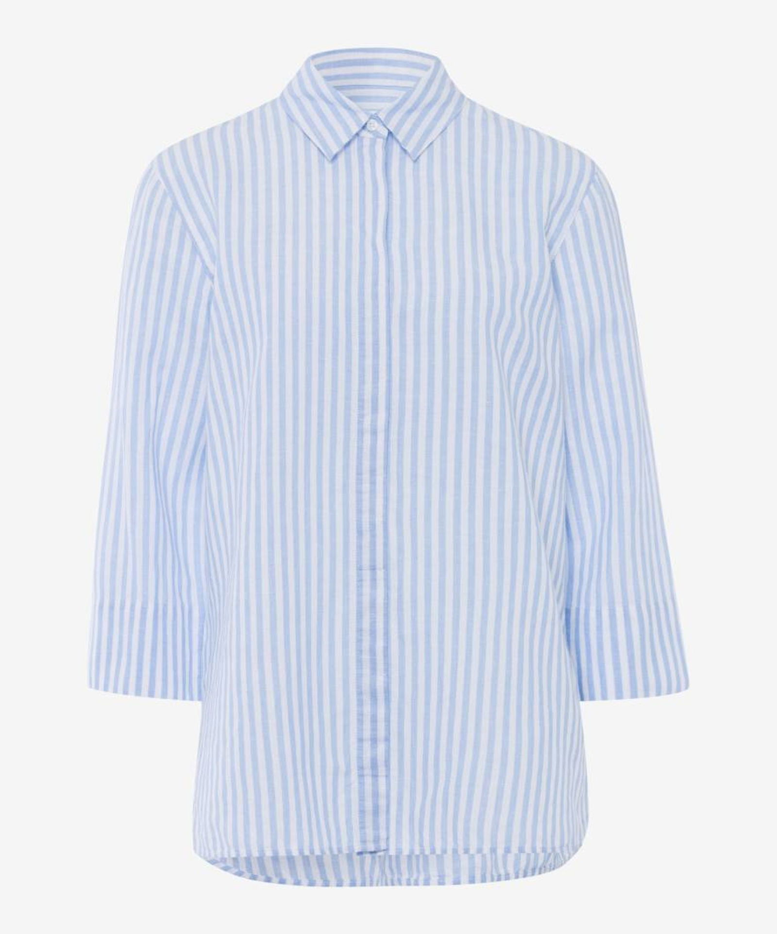 Brax | Brax Bluse aus Leinen | 38 | used stone blue