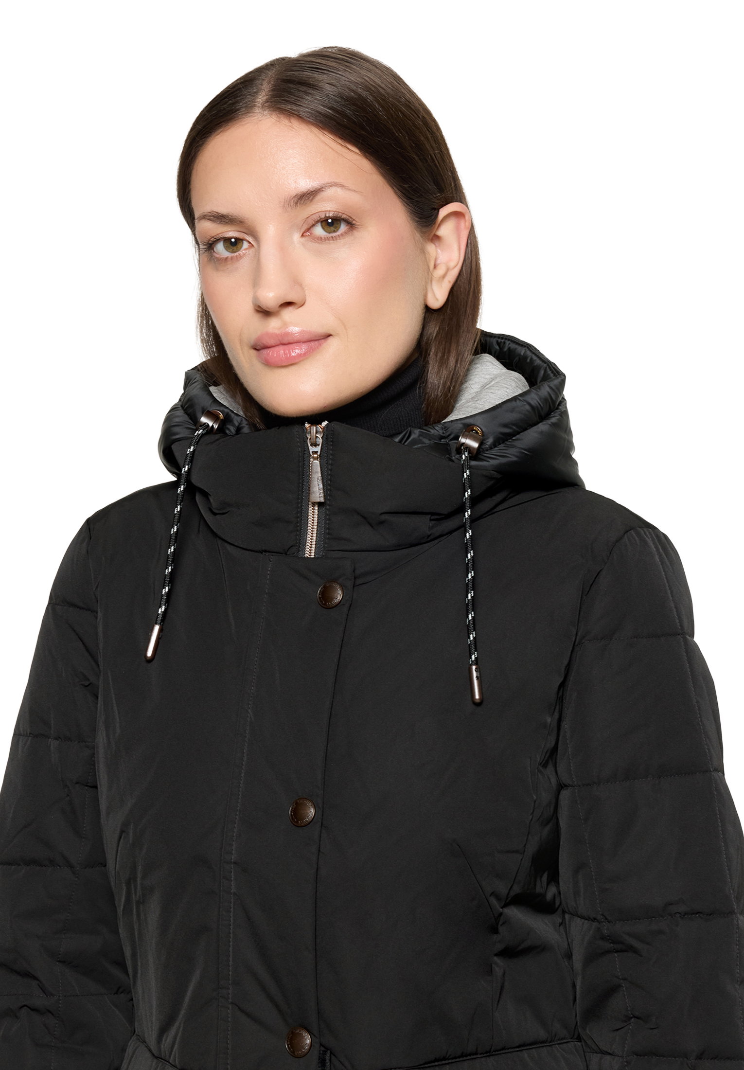 Mantel Watte, Jet Black #6