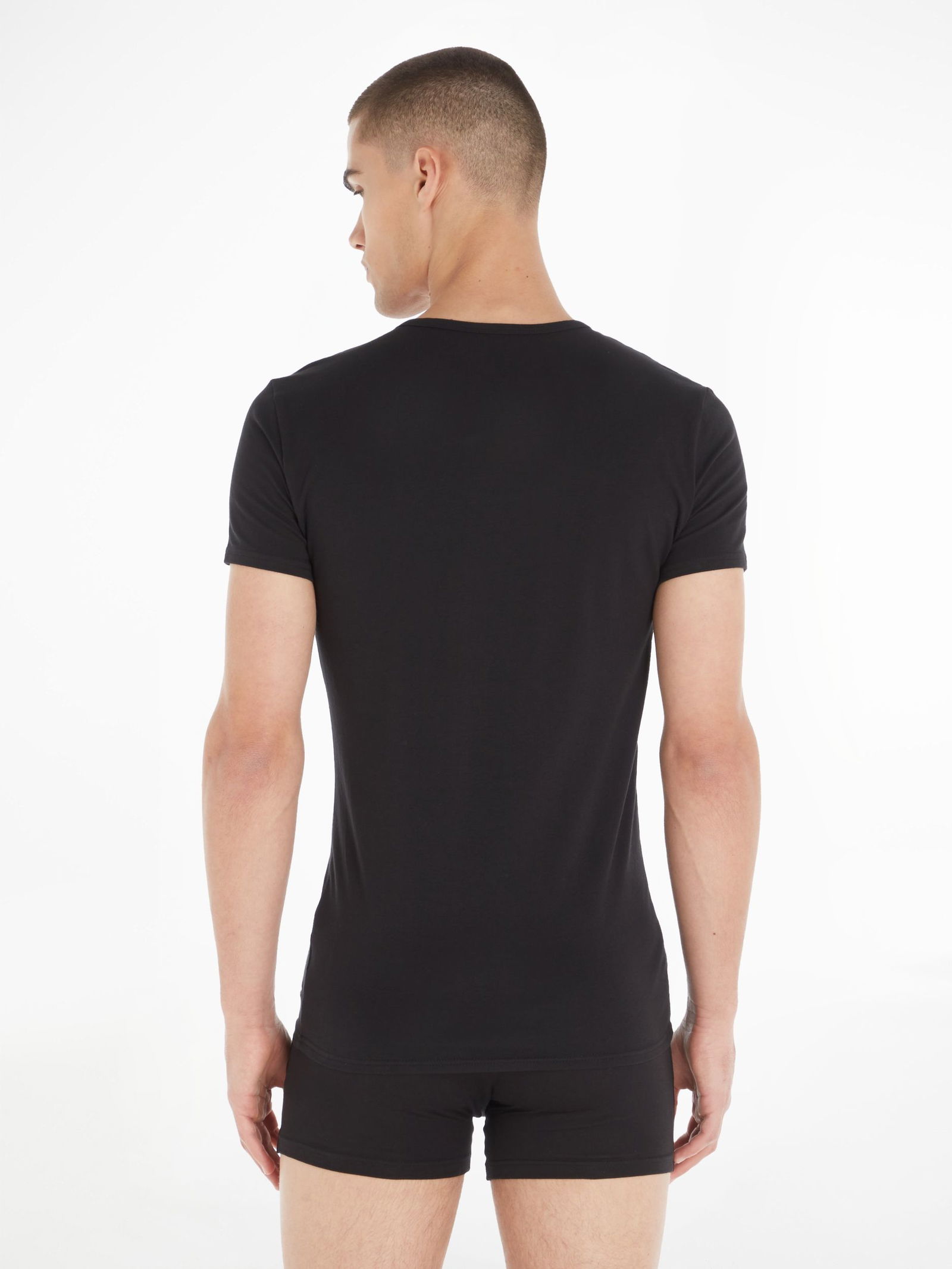  | STRETCH VN TEE SS 3PACK | XXL | BLACK