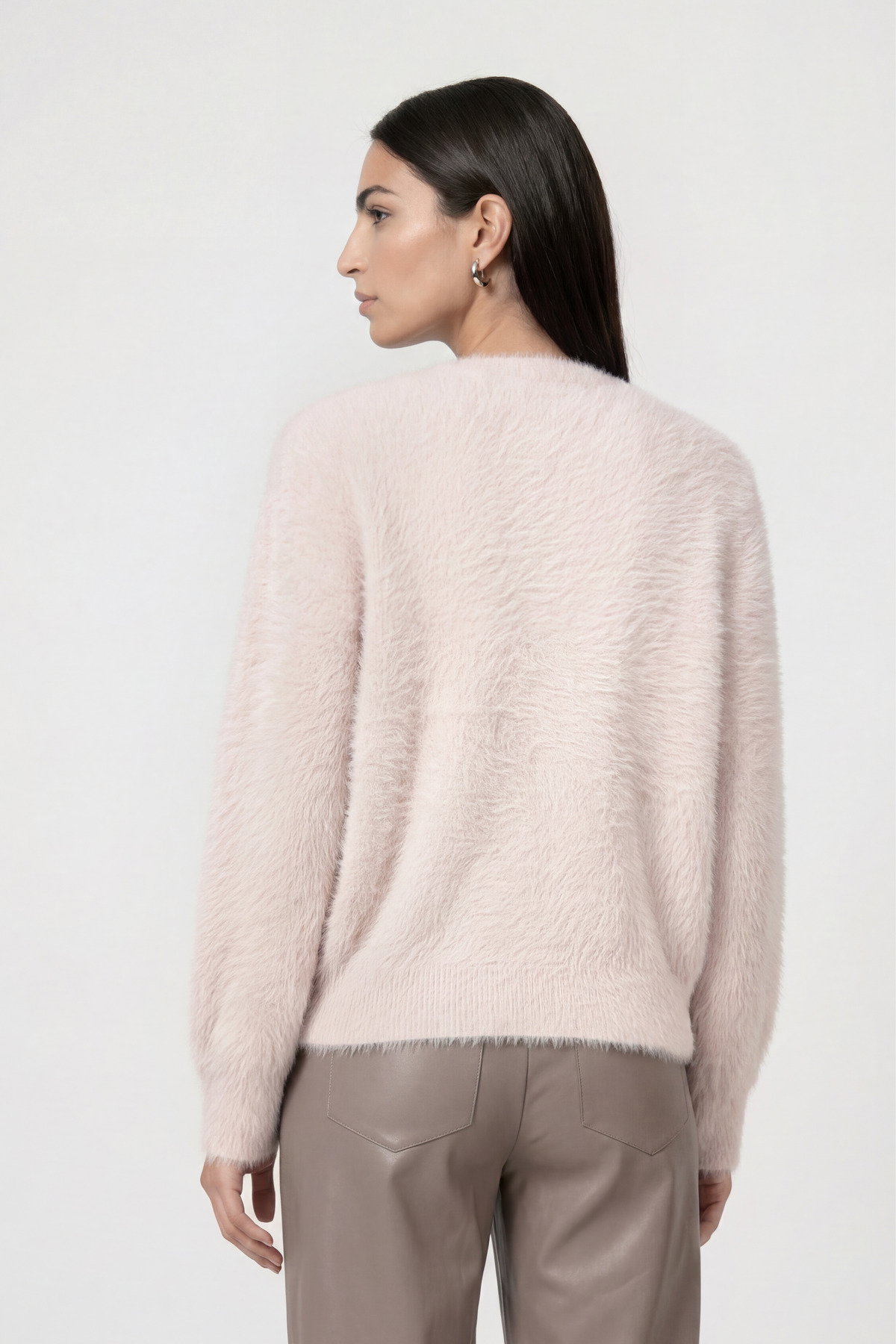 Strickjacke, rosewater #4