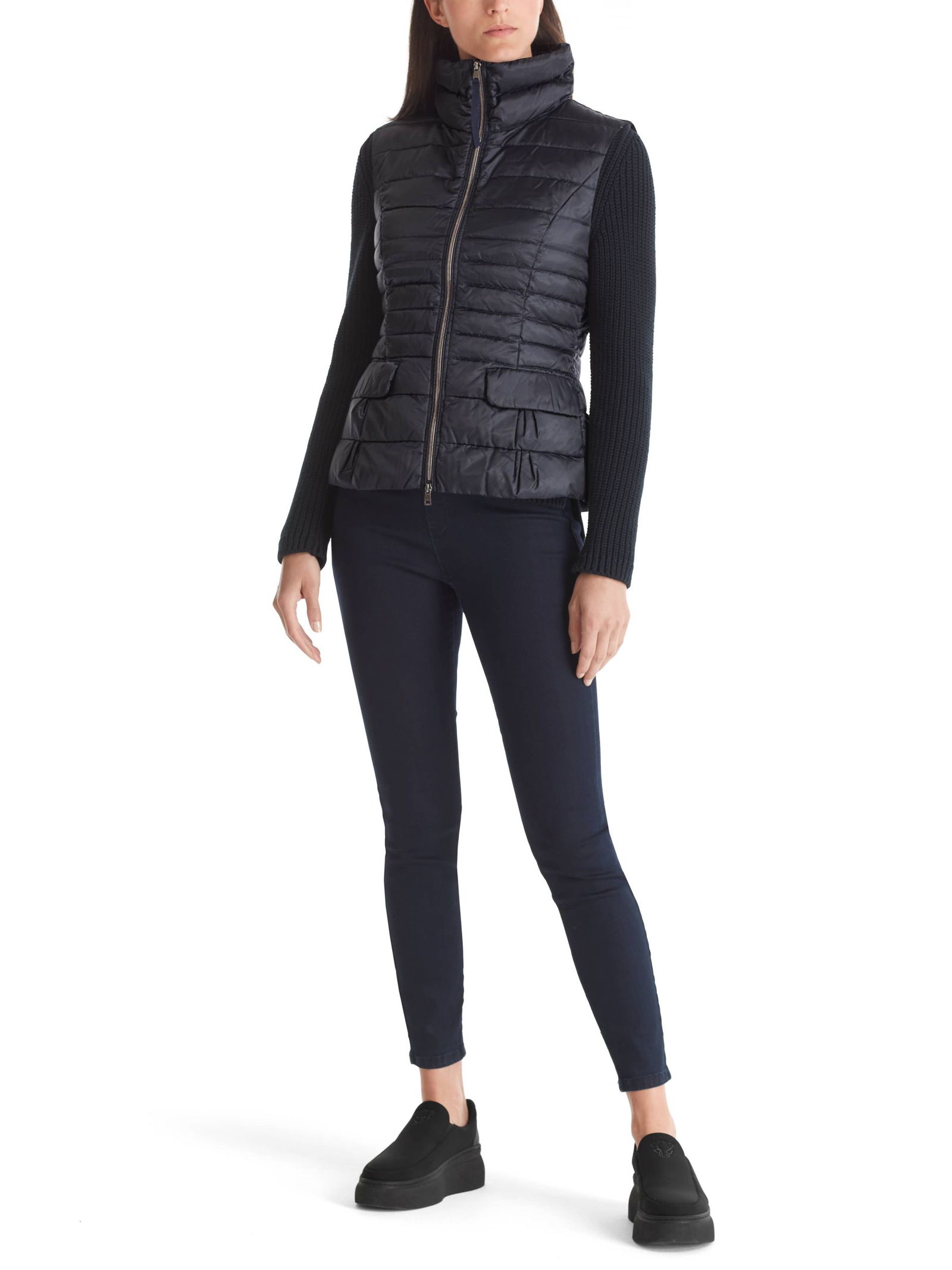 Marc Cain Essentials | Marc Cain Essentials Steppweste mit Daunenfutter | 40 | midnight blue
