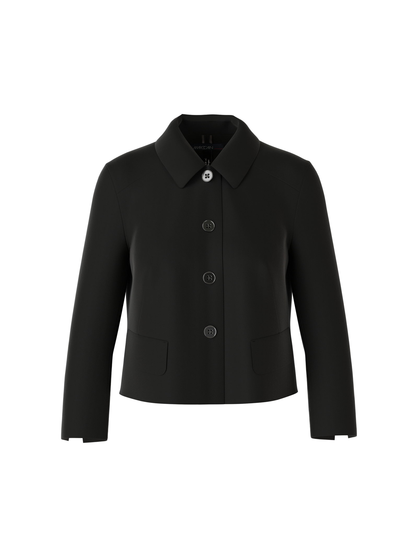 Kurze Jacke mit Kentkragen #7