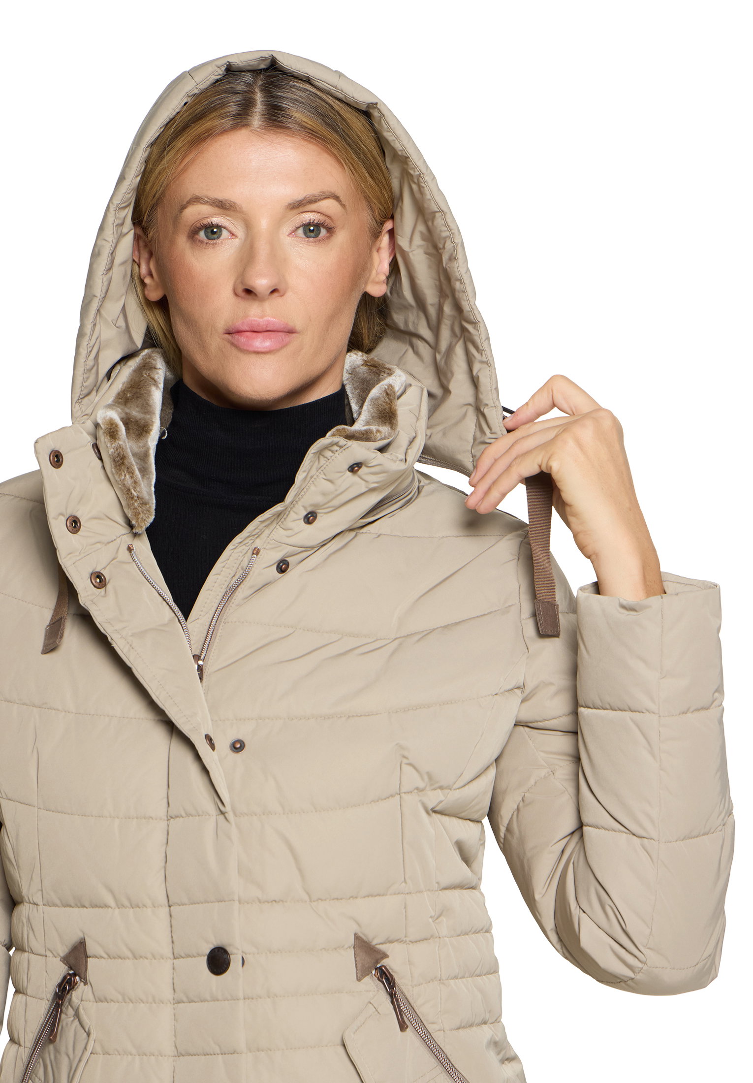 Jacke Watte, Toffee Cream #8