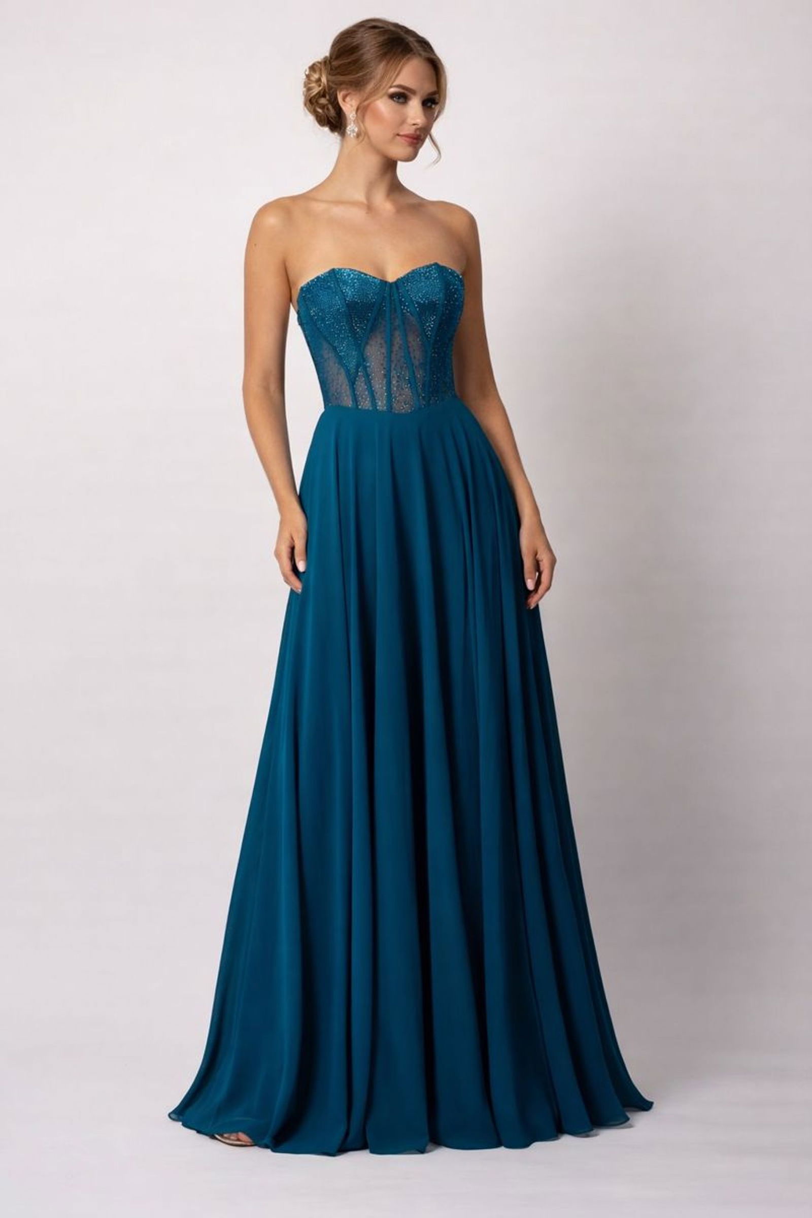 Mascara London |  Mascara London Langes Kleid  | 34 | Blau