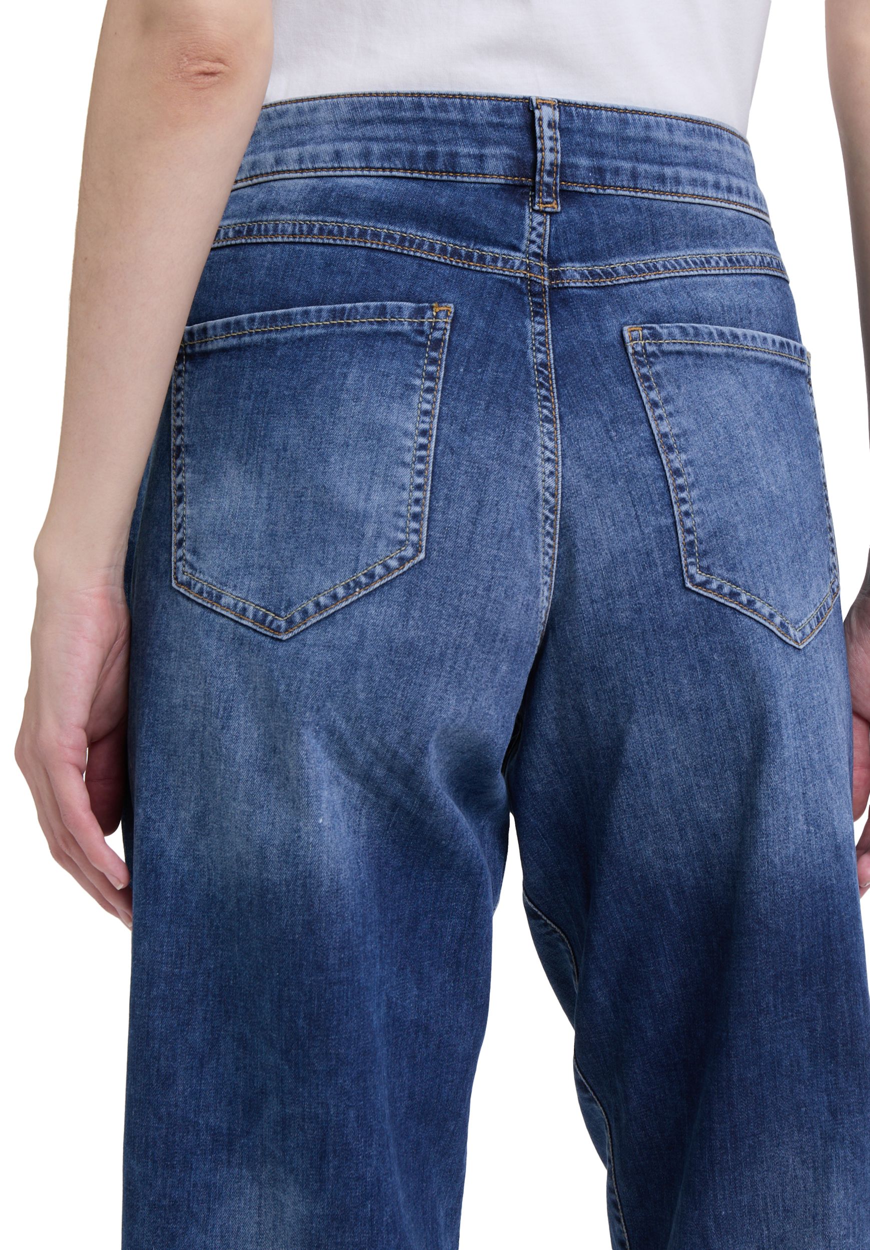 Cartoon |  Cartoon Schmale Hose | 40 | dark blue denim