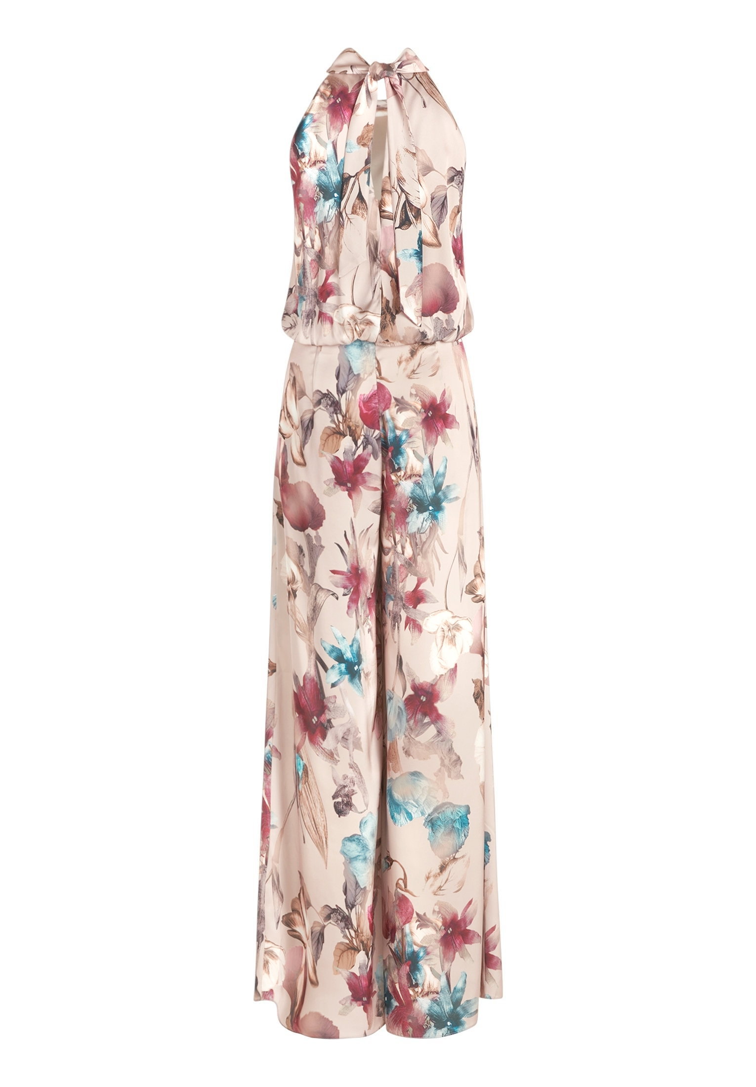 Overall, Beige/Dark Red #2