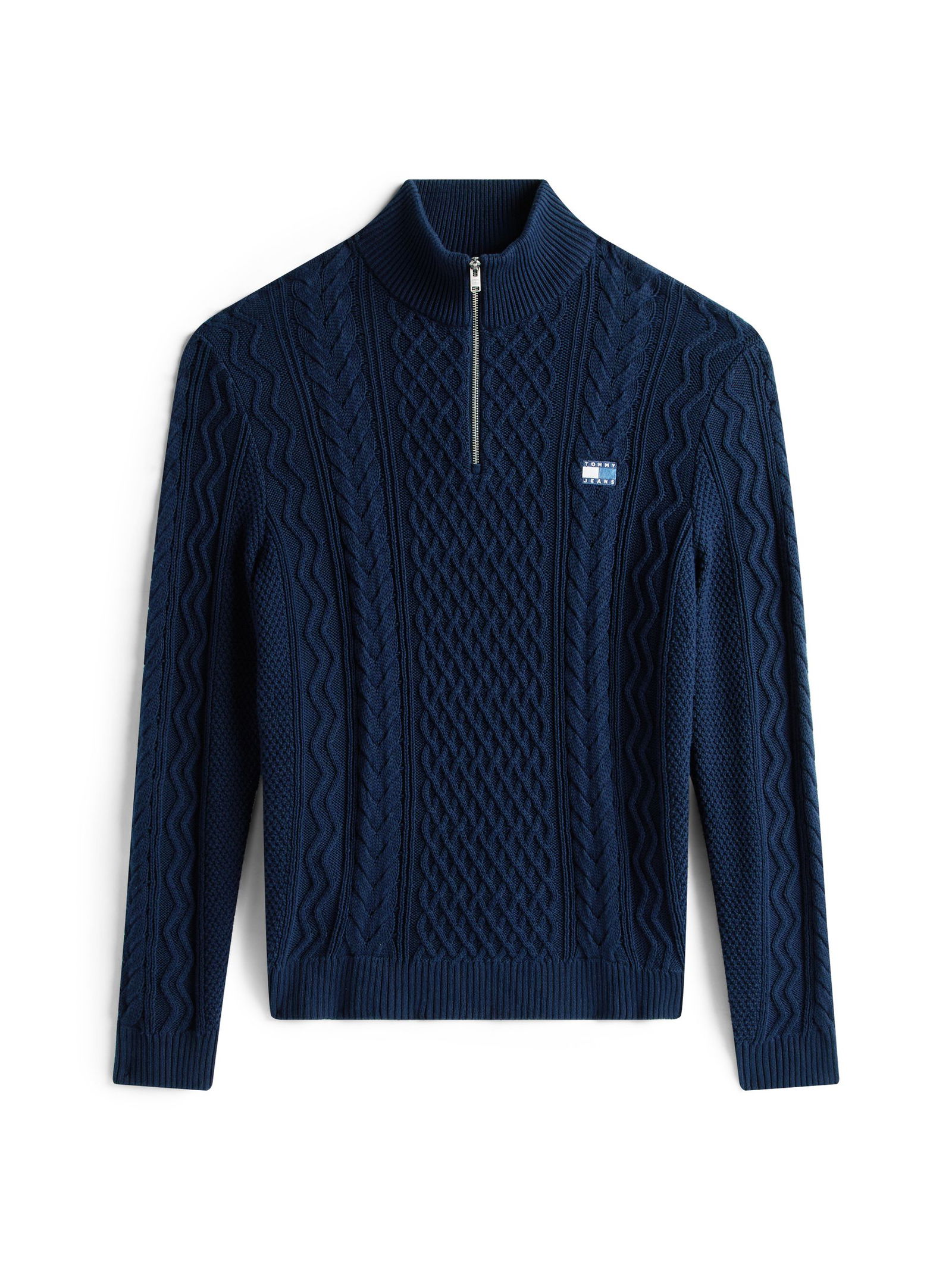 Tommy Jeans | Tommy Jeans Pullover | XL | cloudy blue / yale navy / white