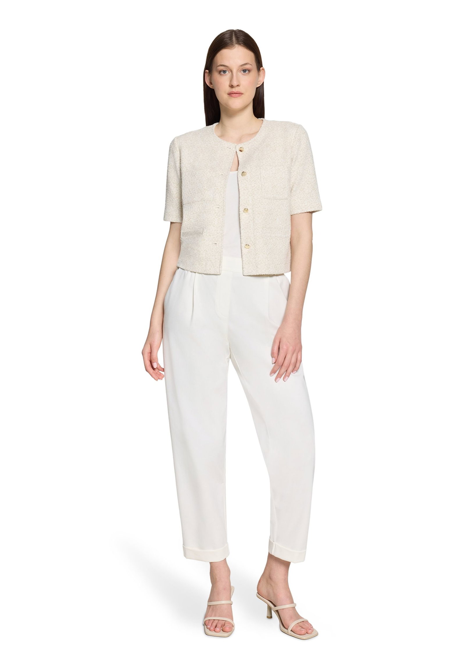 Betty Barclay |  Betty Barclay Strickjacke | Cardigan  | 38 | Cream Beige
