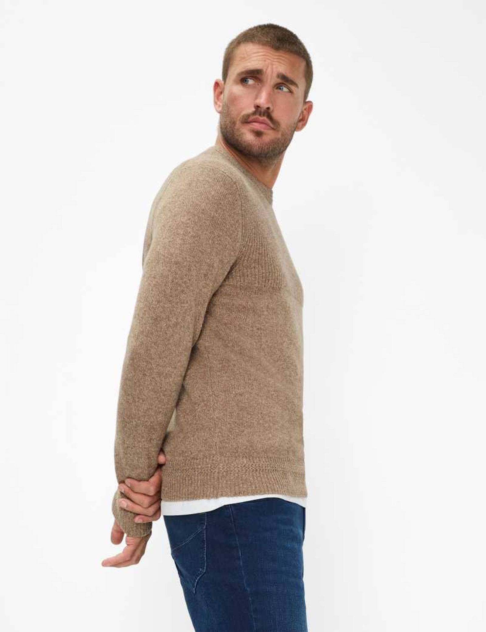 Brax | Brax Pullover | M | caramel